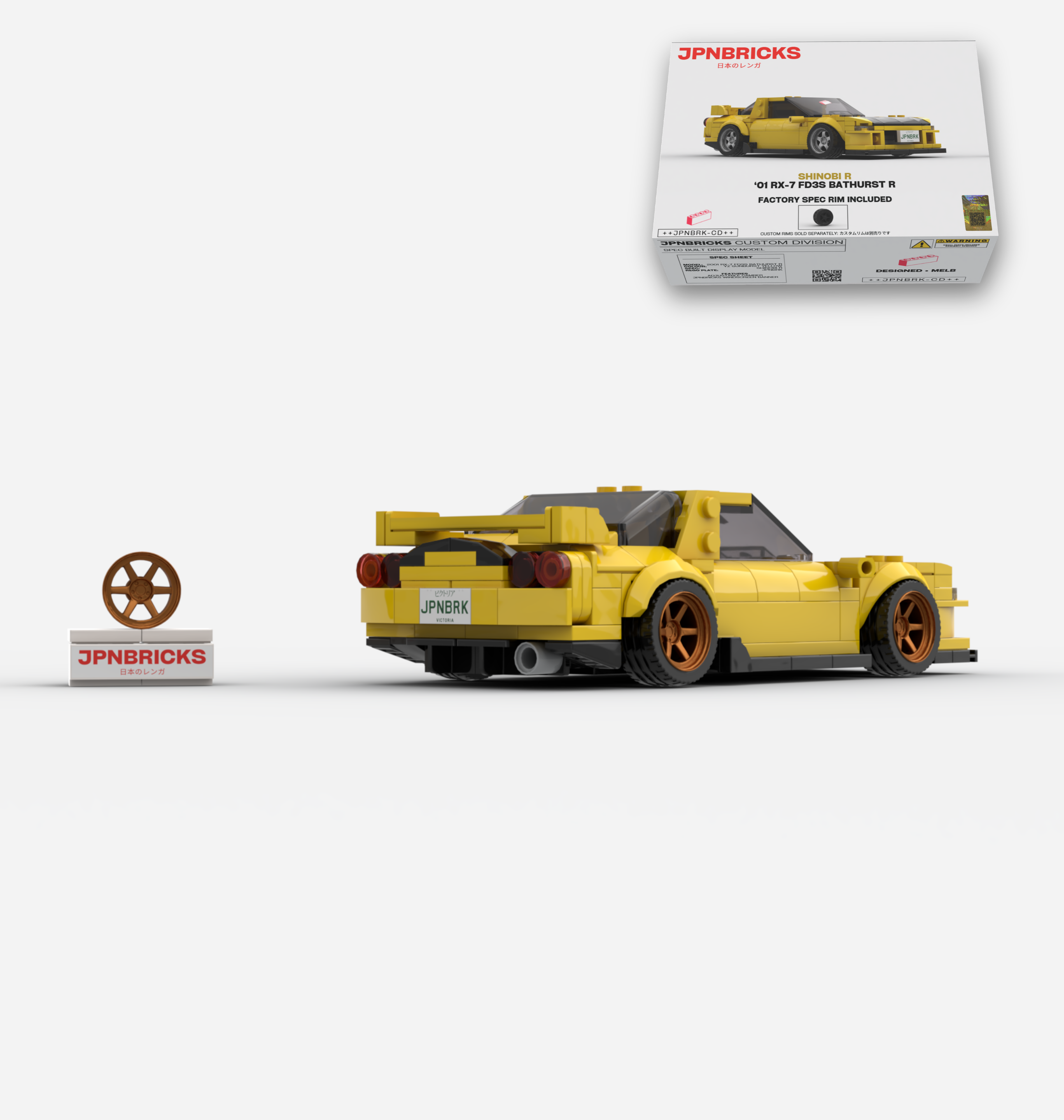 [PRE-ORDER] 2001 RX-7 FD3S BATHURST R
