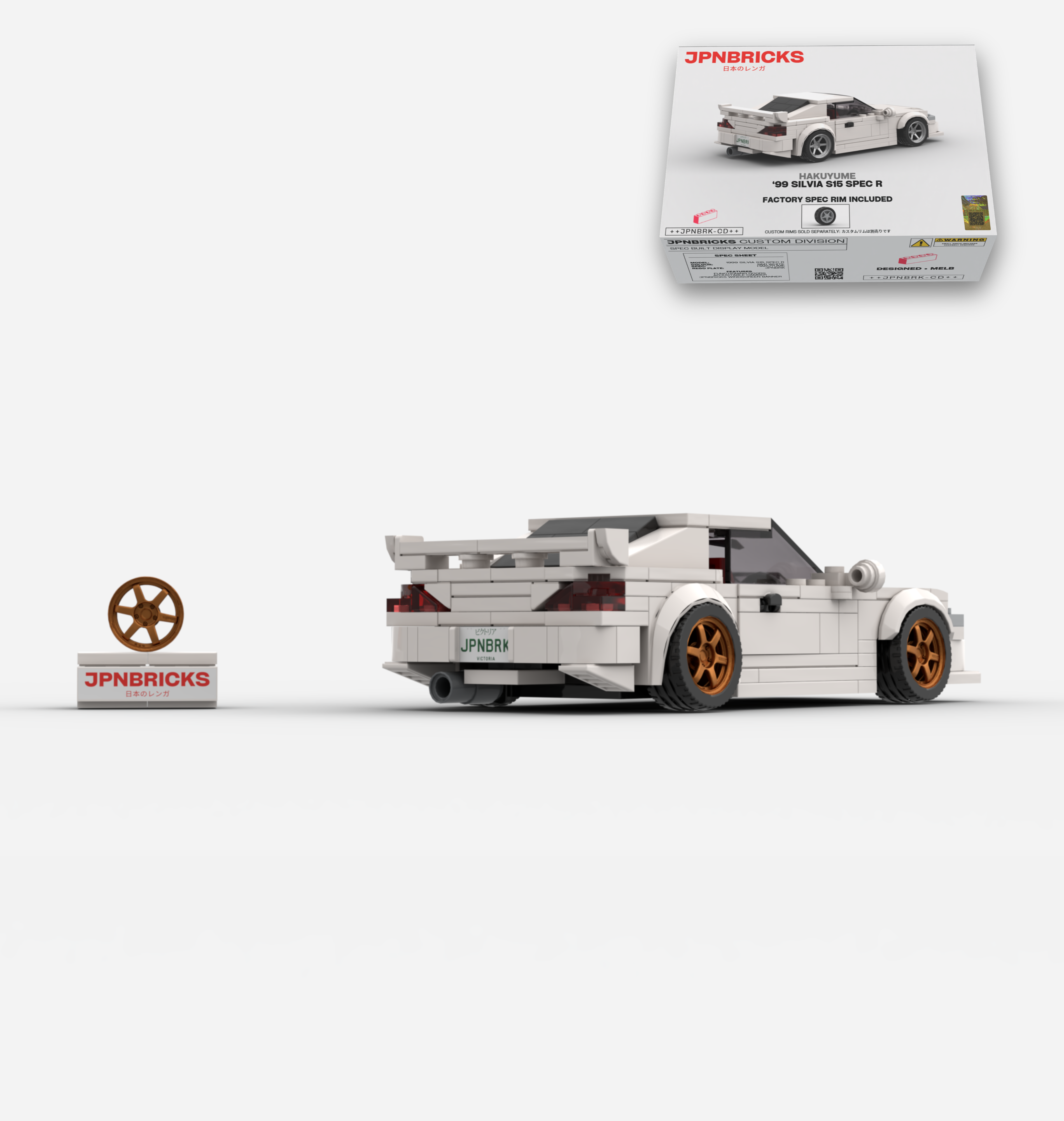 1999 SILVIA S15 SPEC R QM1 WHITE