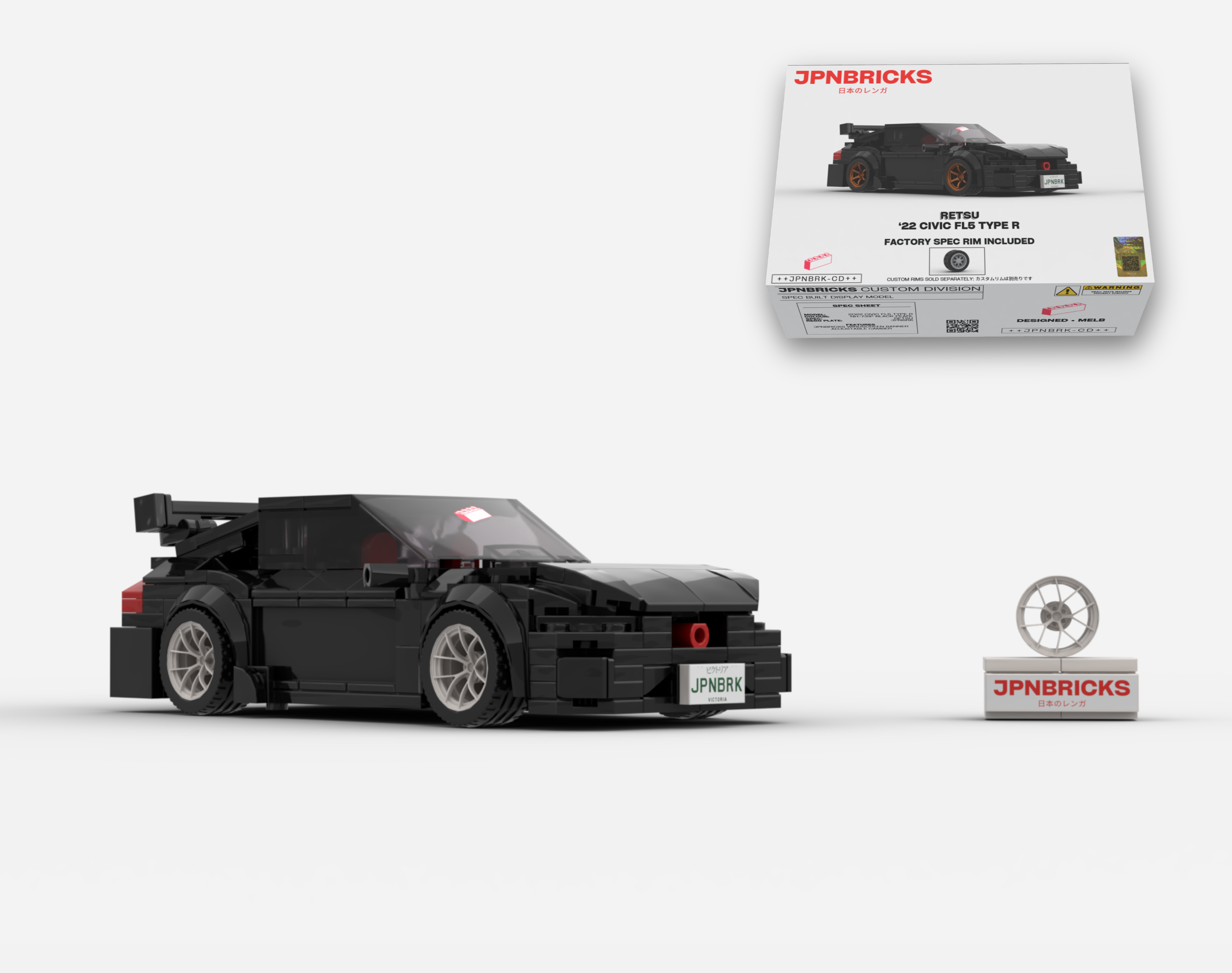 2022 CIVIC TYPE R FL5 NH-731P BLACK