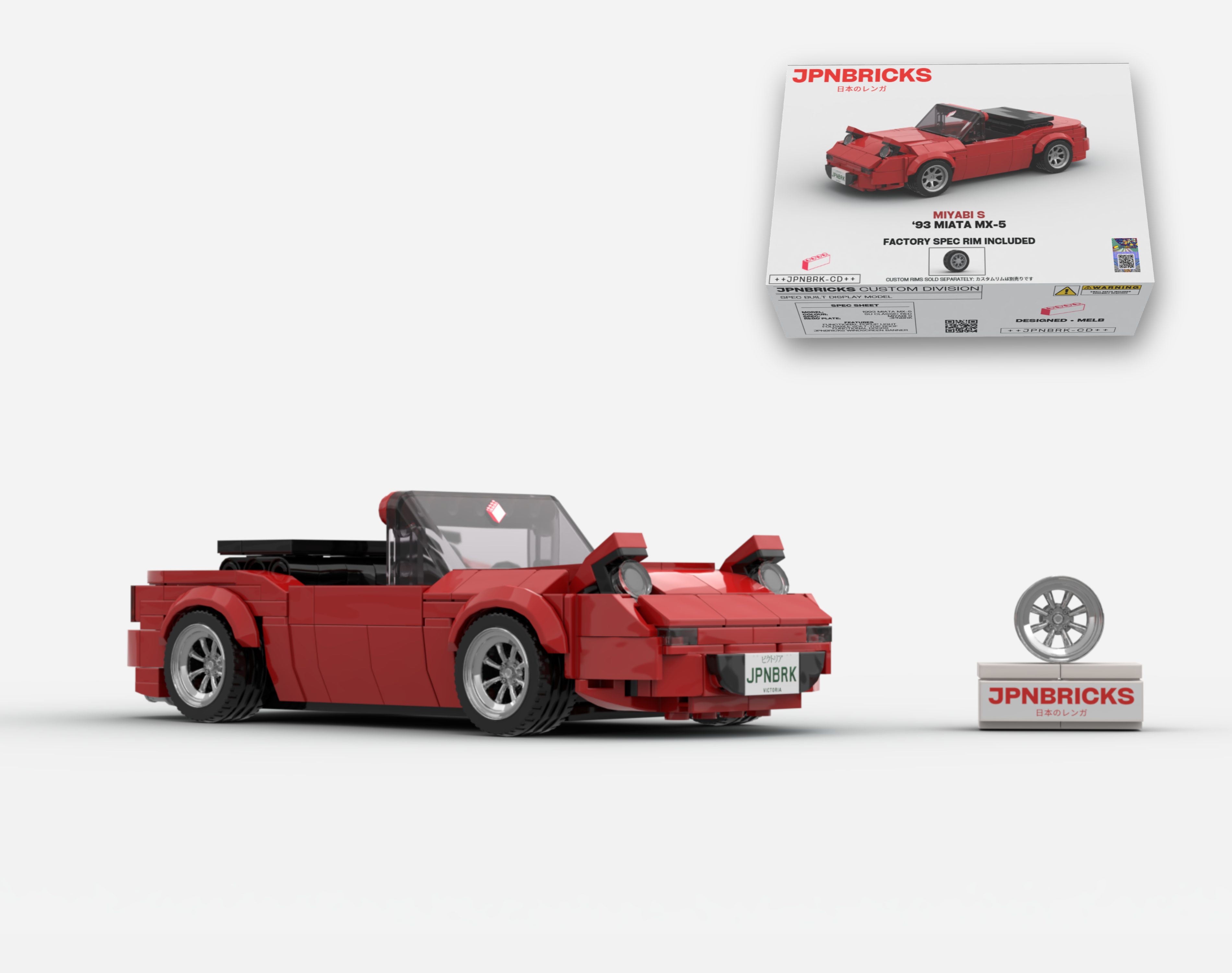 1993 MIATA MX-5 SU RED