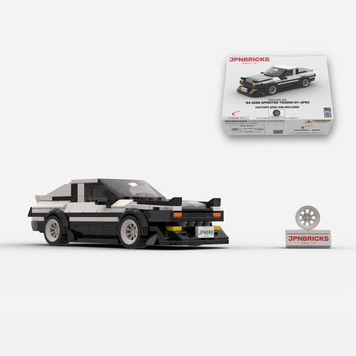 1984 AE86 Sprinter Trueno GT-Apex Brick Car Model Kit