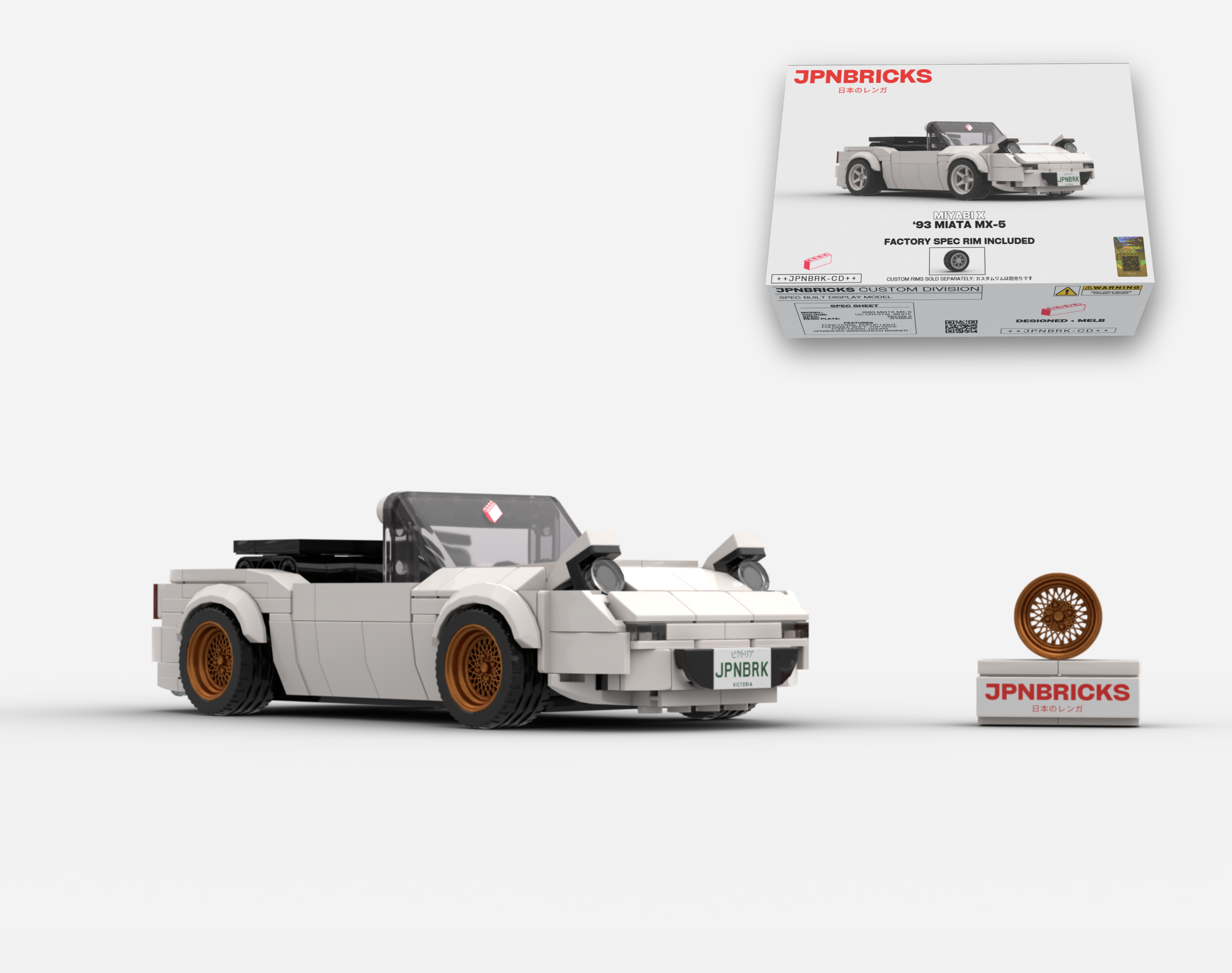 1993 MIATA MX-5 UC CRYSTAL WHITE