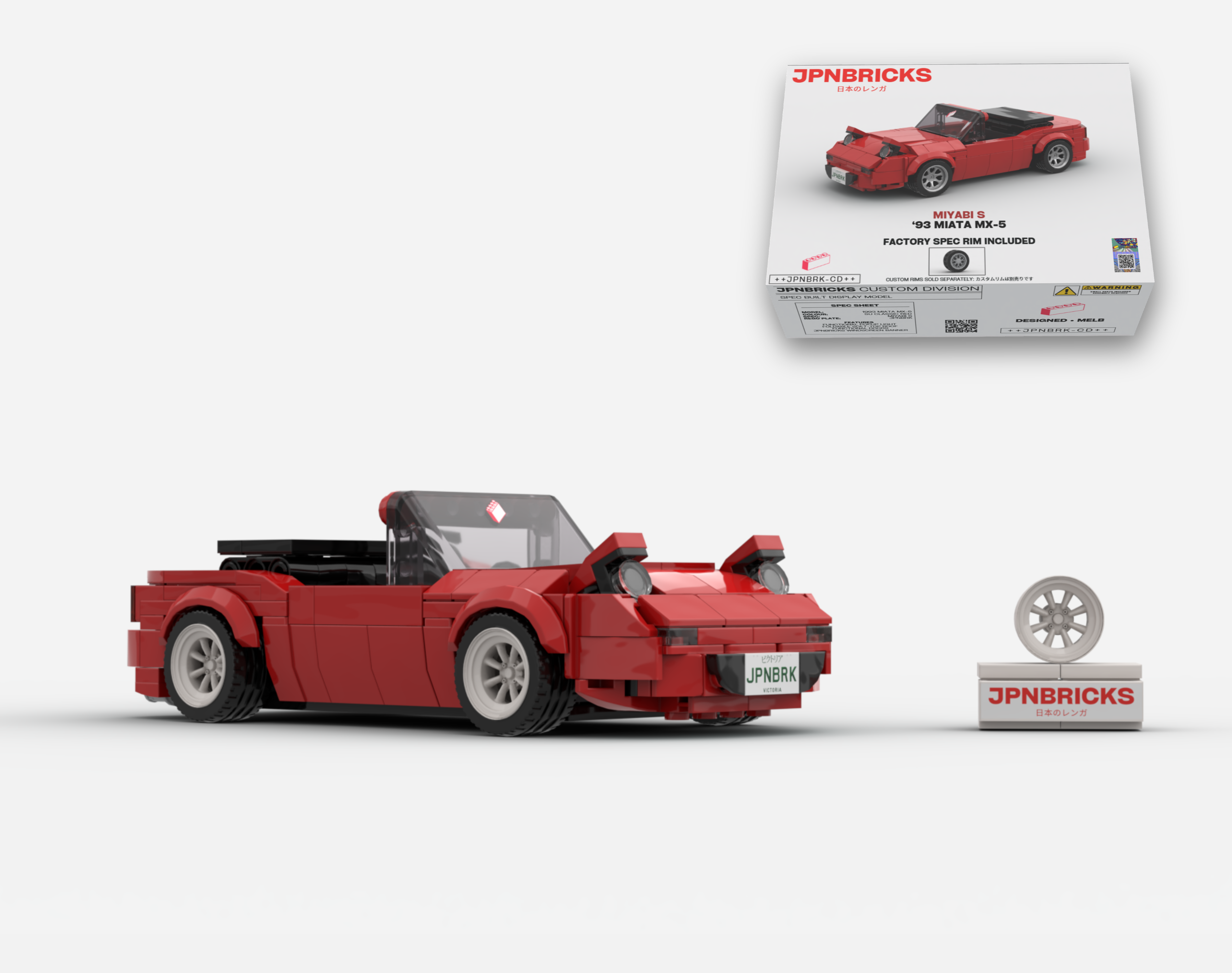 1993 MIATA MX-5 SU RED