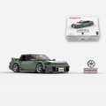 1989 Silvia S13 Seafoam Two Tone Brick Car Model Kit