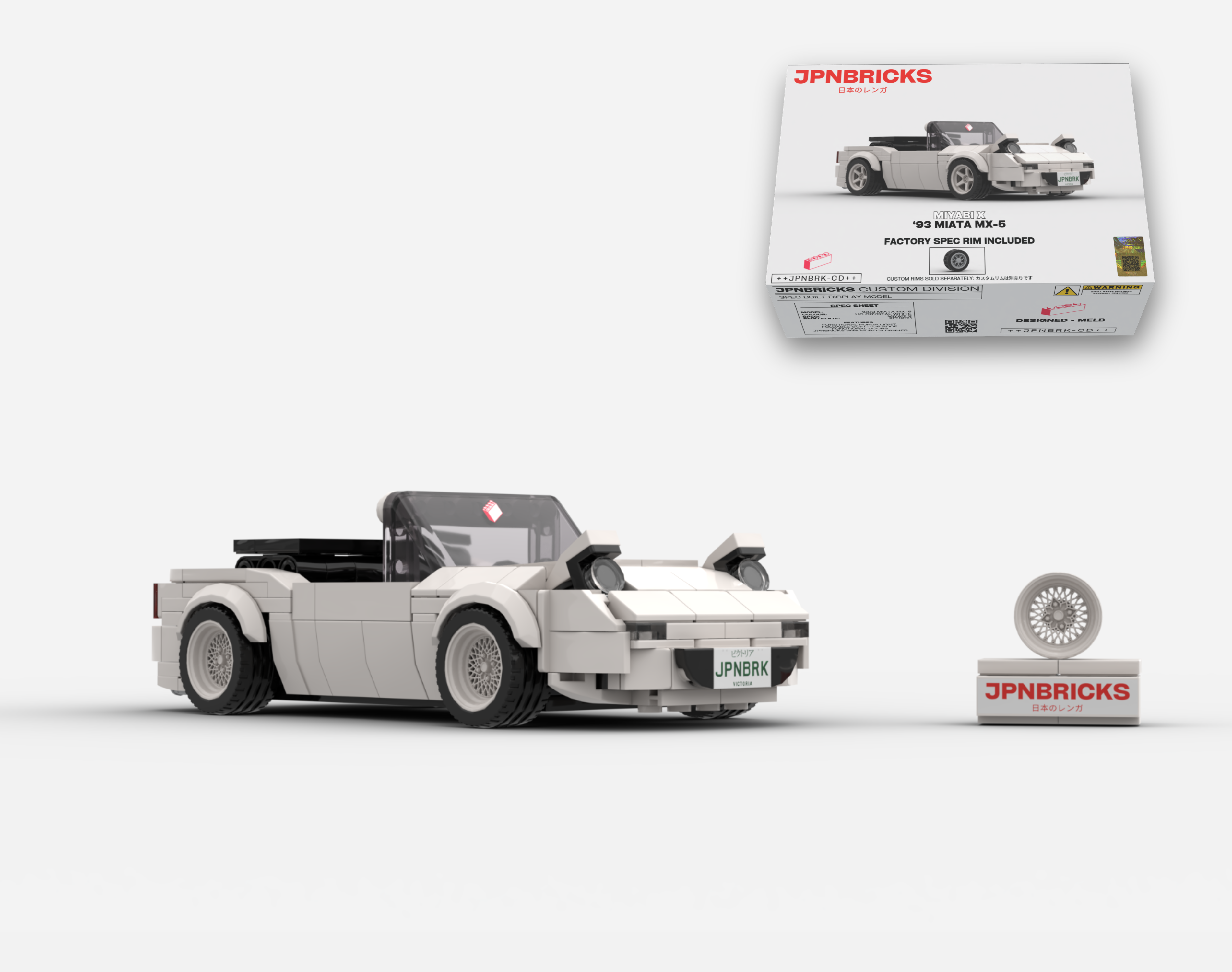1993 MIATA MX-5 UC CRYSTAL WHITE