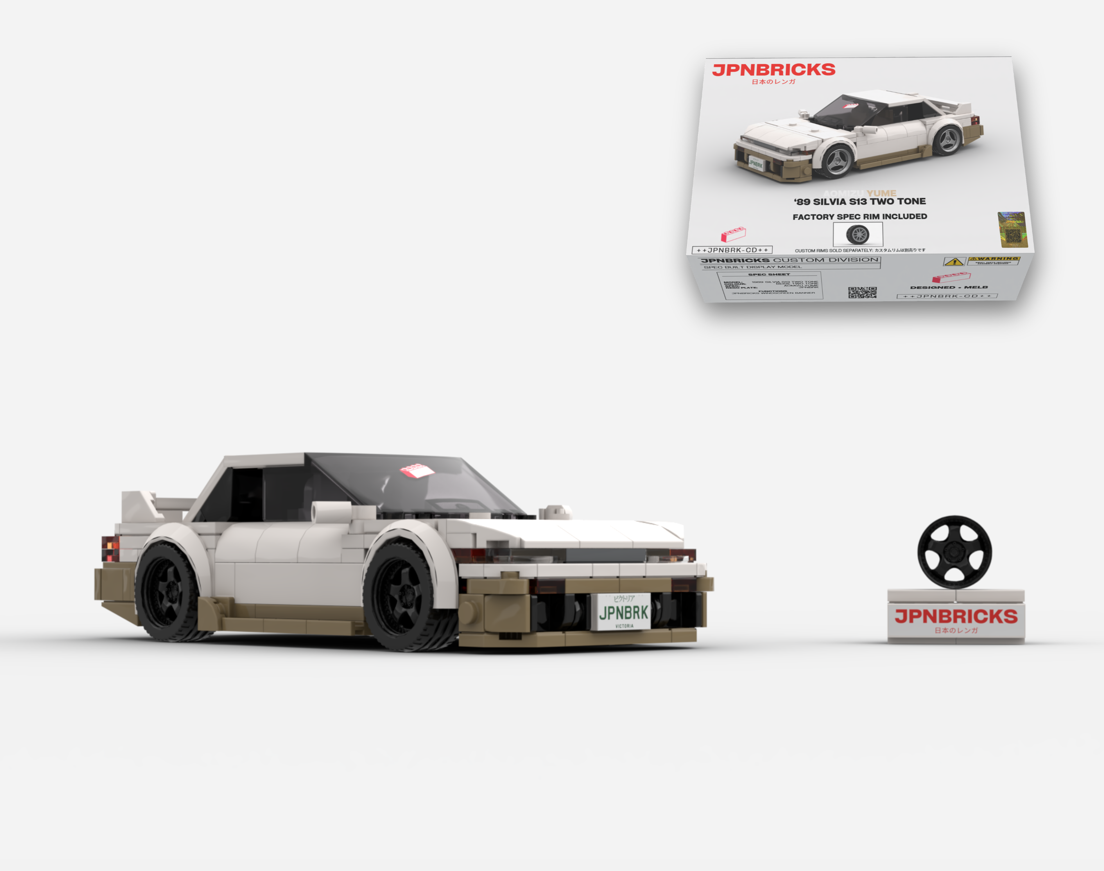 1989 SILVIA S13 BEIGE TWO TONE