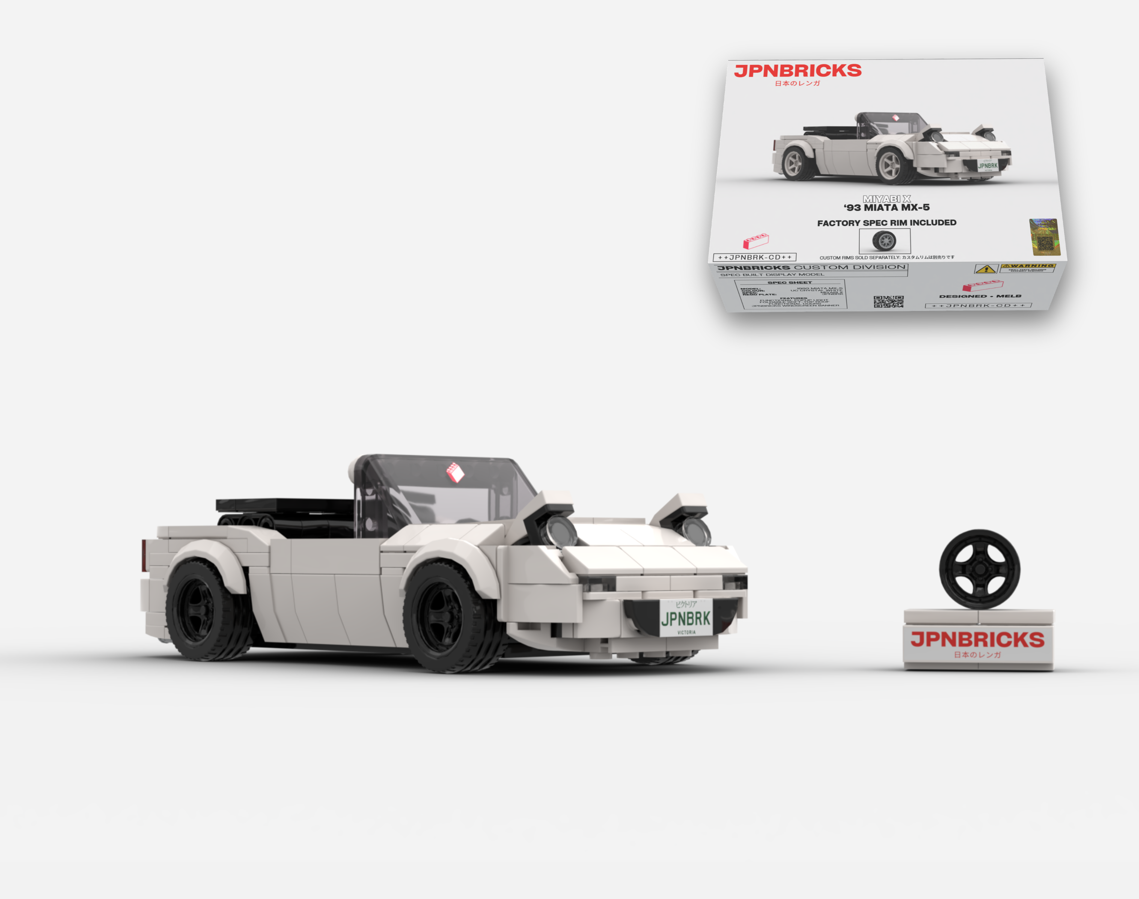 1993 MIATA MX-5 UC CRYSTAL WHITE