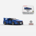 1998 Impreza STI 22B 02C World Rally Blue Brick Car Model Kit