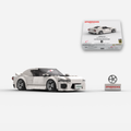 2015 GT86 R K1X White Brick Car Model Kit