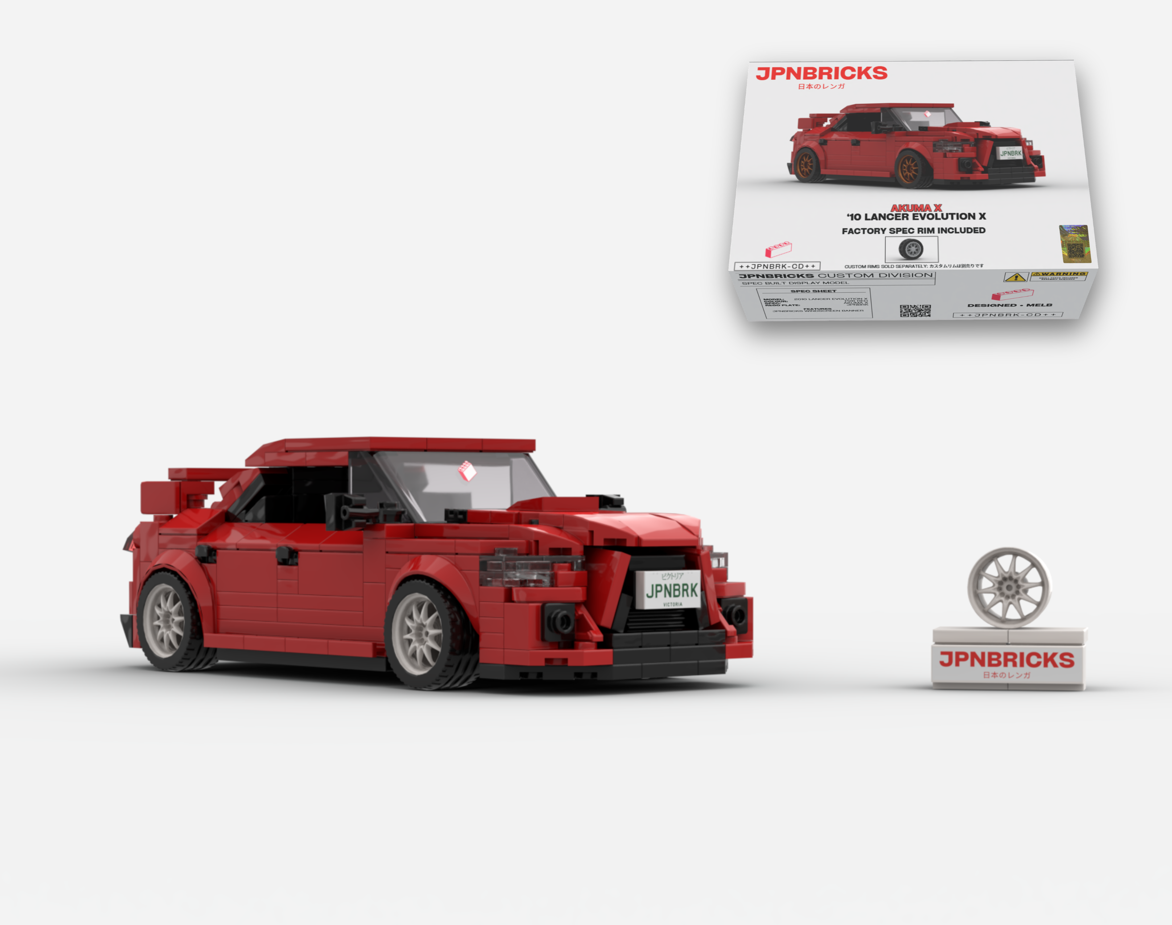 2008 LANCER EVOLUTION X P26 RED