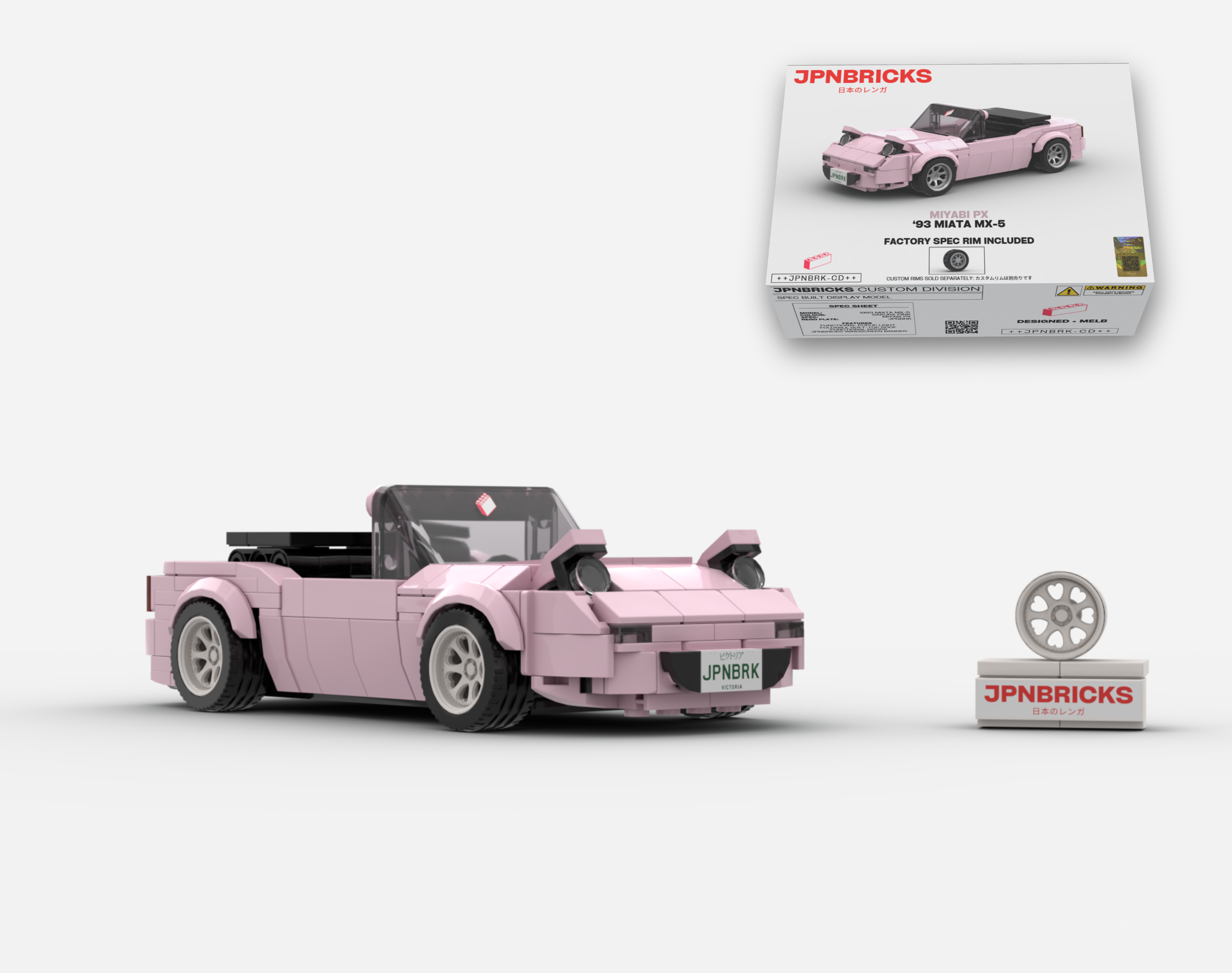 1993 MIATA MX-5 SAKURA PINK