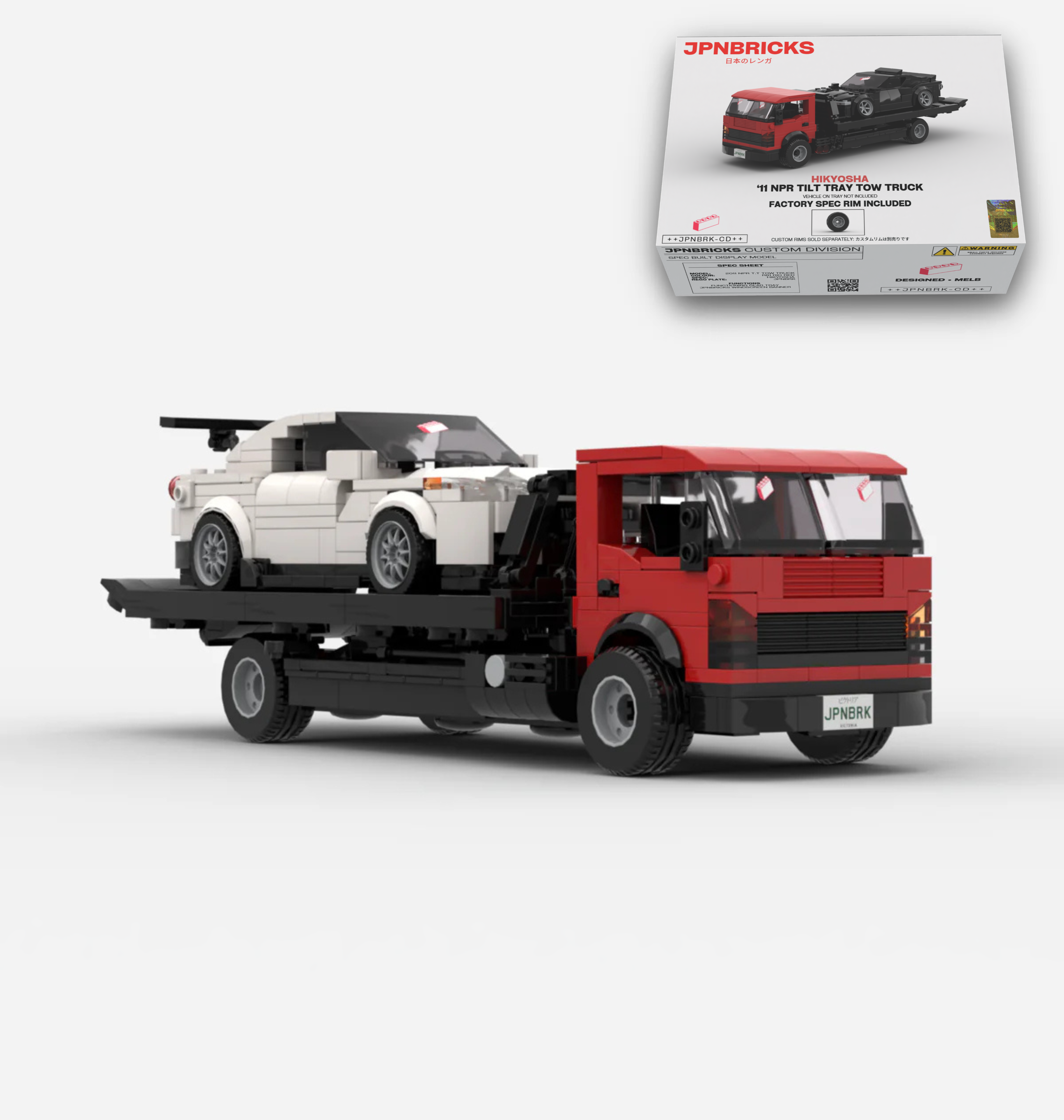 2011 NPR TILT TRAY TOW TRUCK