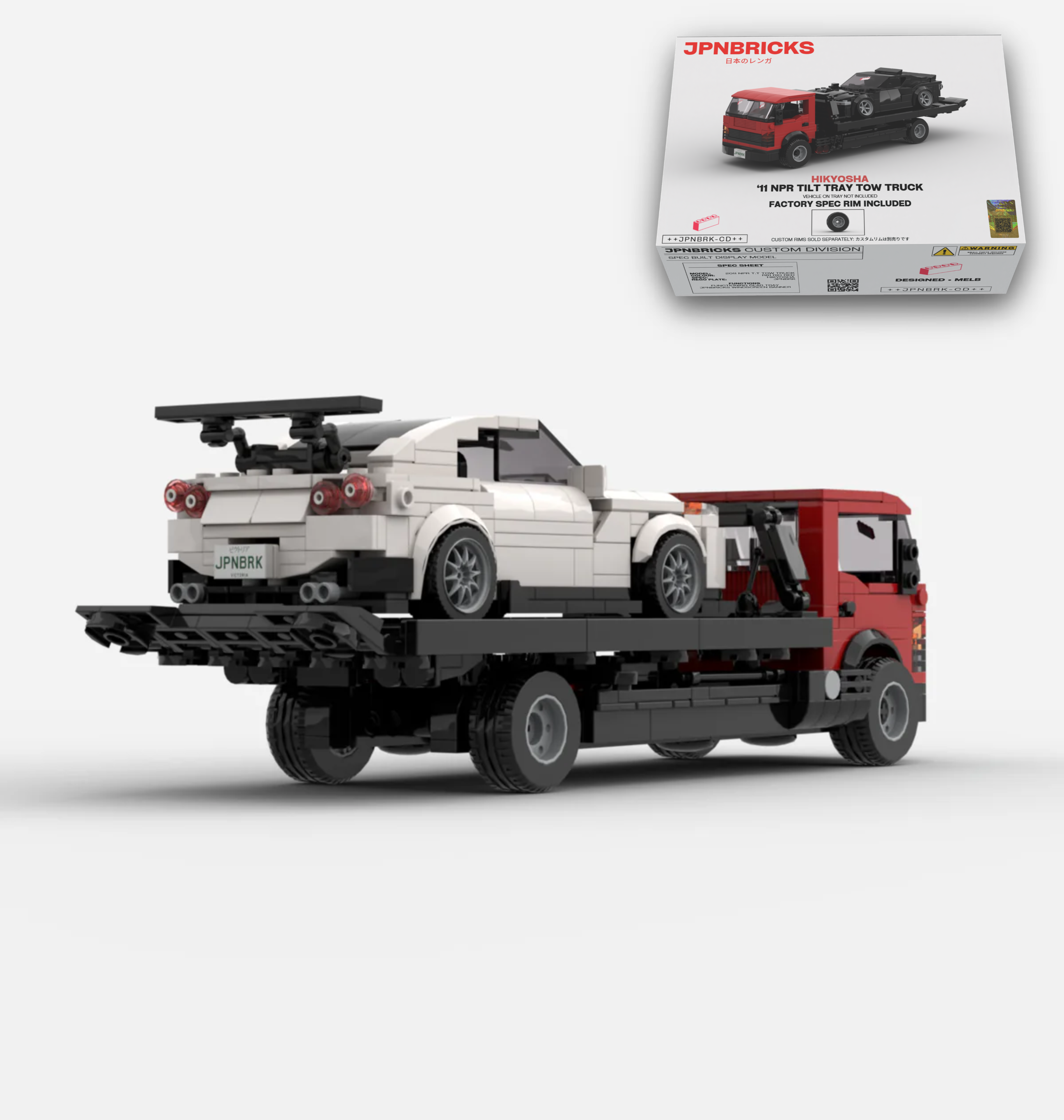 2011 NPR TILT TRAY TOW TRUCK