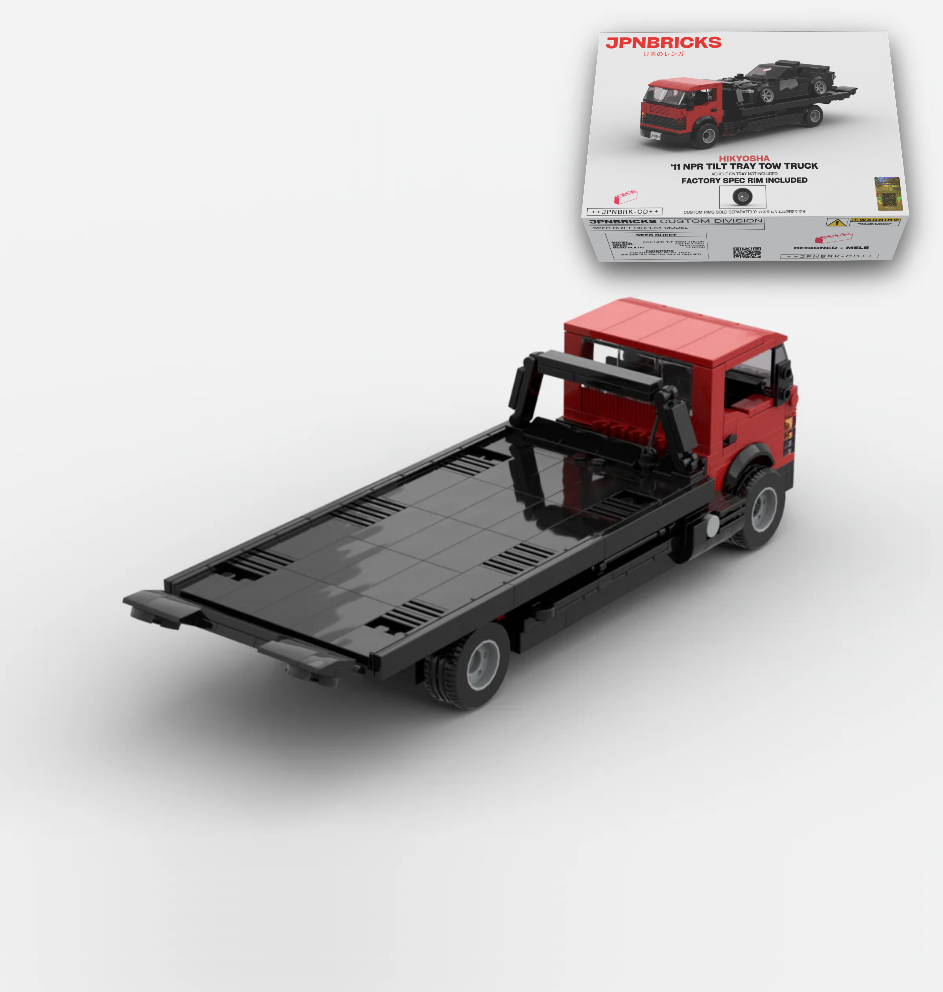 2011 NPR TILT TRAY TOW TRUCK
