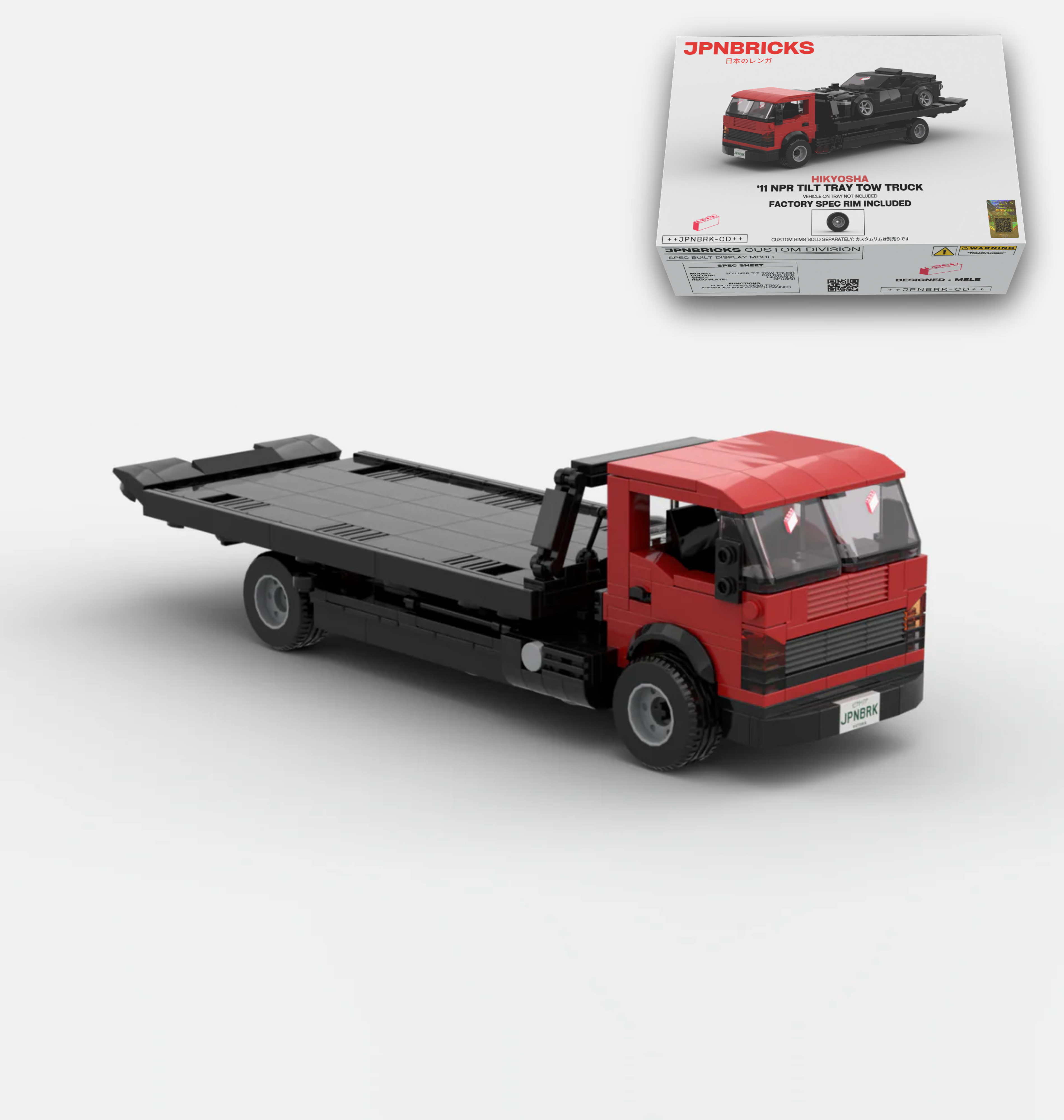 2011 NPR TILT TRAY TOW TRUCK