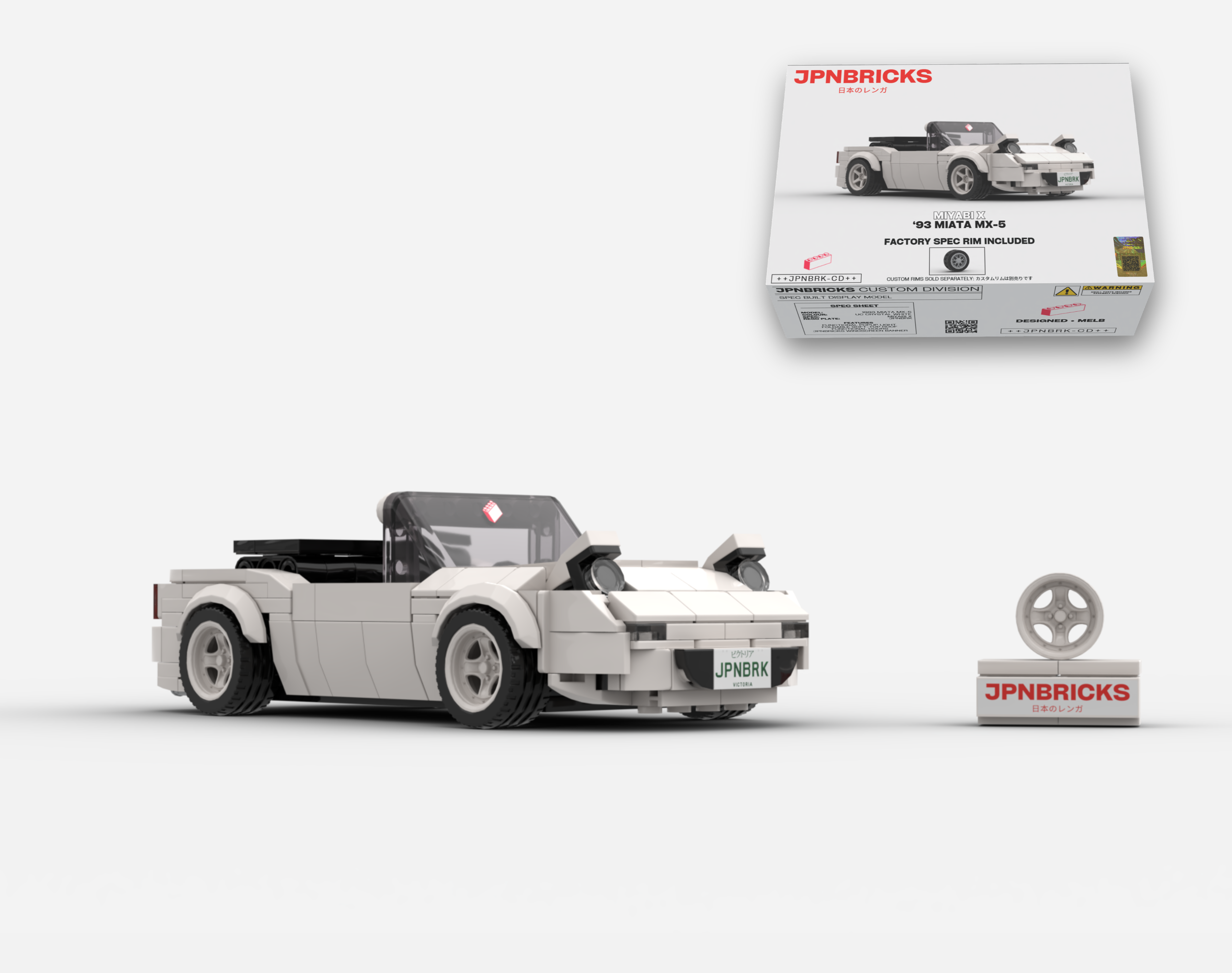 1993 MIATA MX-5 UC CRYSTAL WHITE