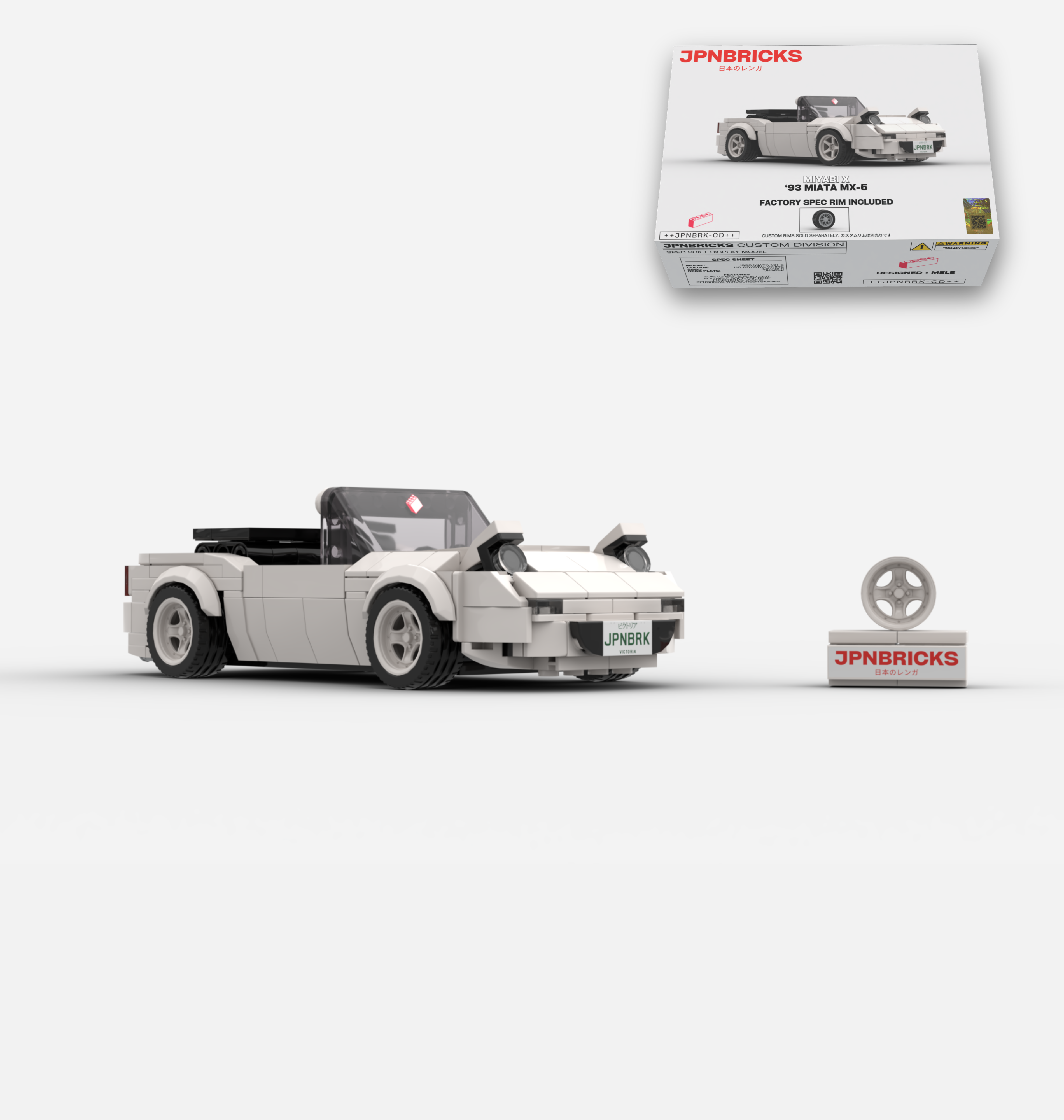 1993 MIATA MX-5 UC CRYSTAL WHITE