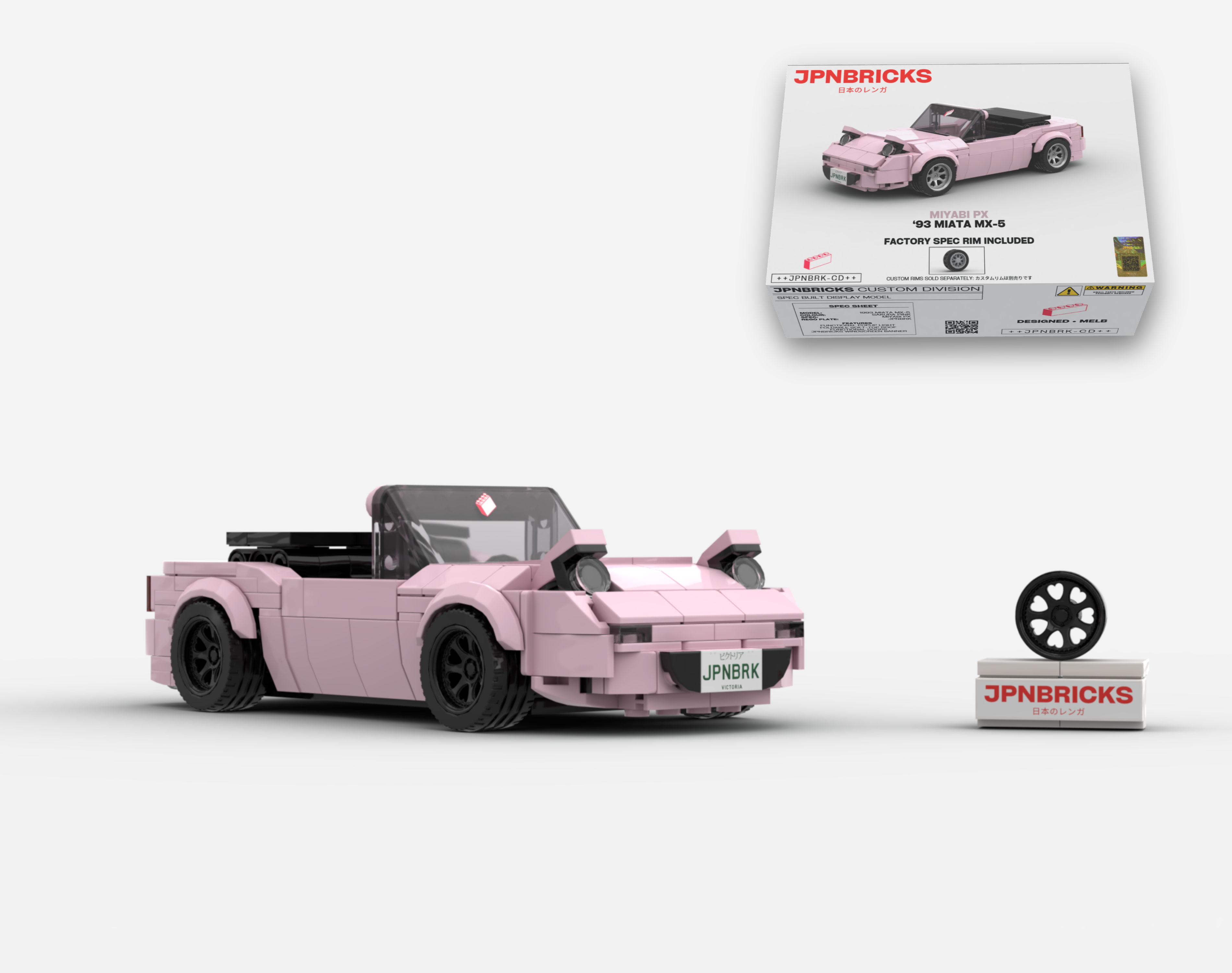 1993 MIATA MX-5 SAKURA PINK
