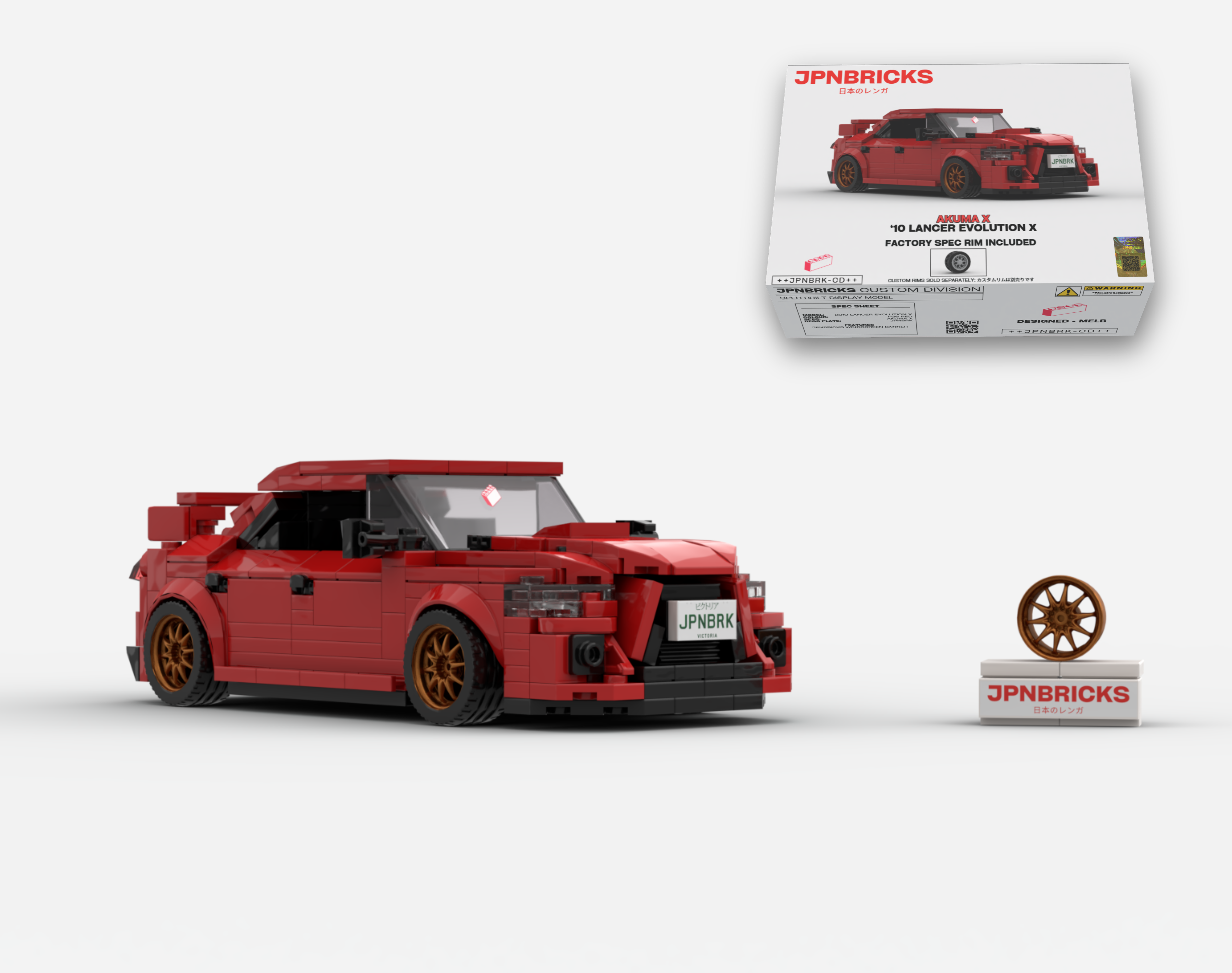 2008 LANCER EVOLUTION X P26 RED