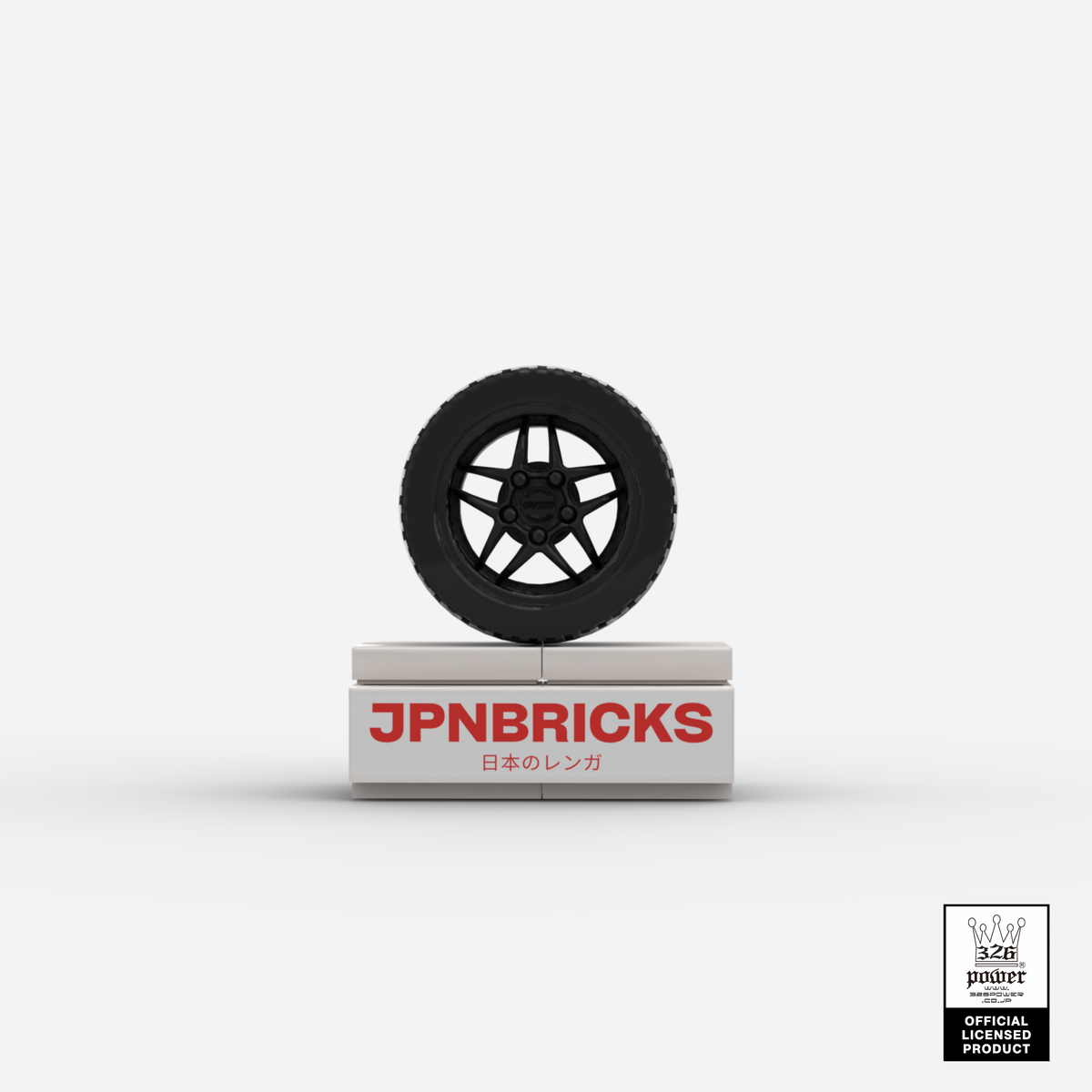 326POWER® Yabaking Ghost Fitment Rims (Set of 4) [Licensed]