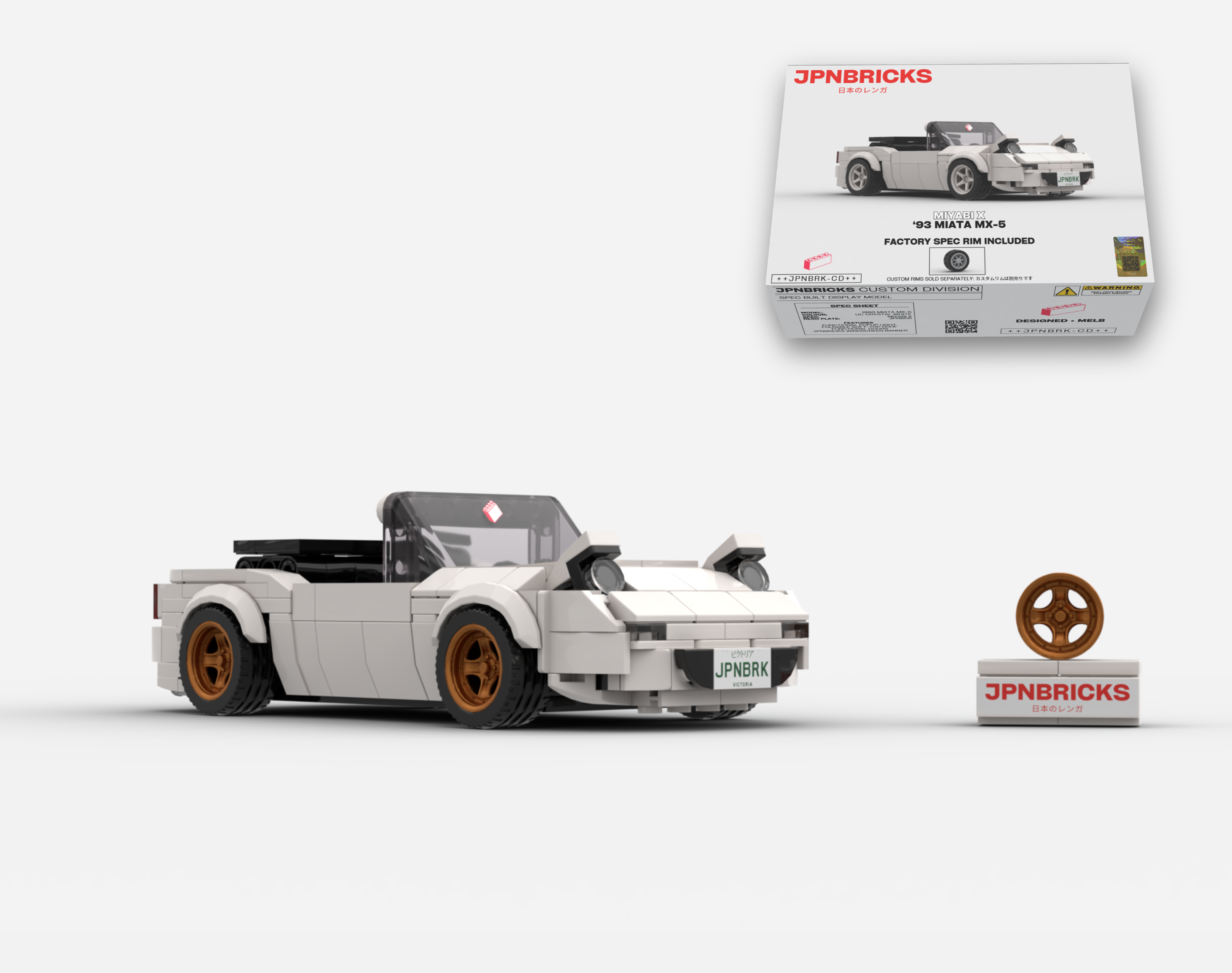 1993 MIATA MX-5 UC CRYSTAL WHITE