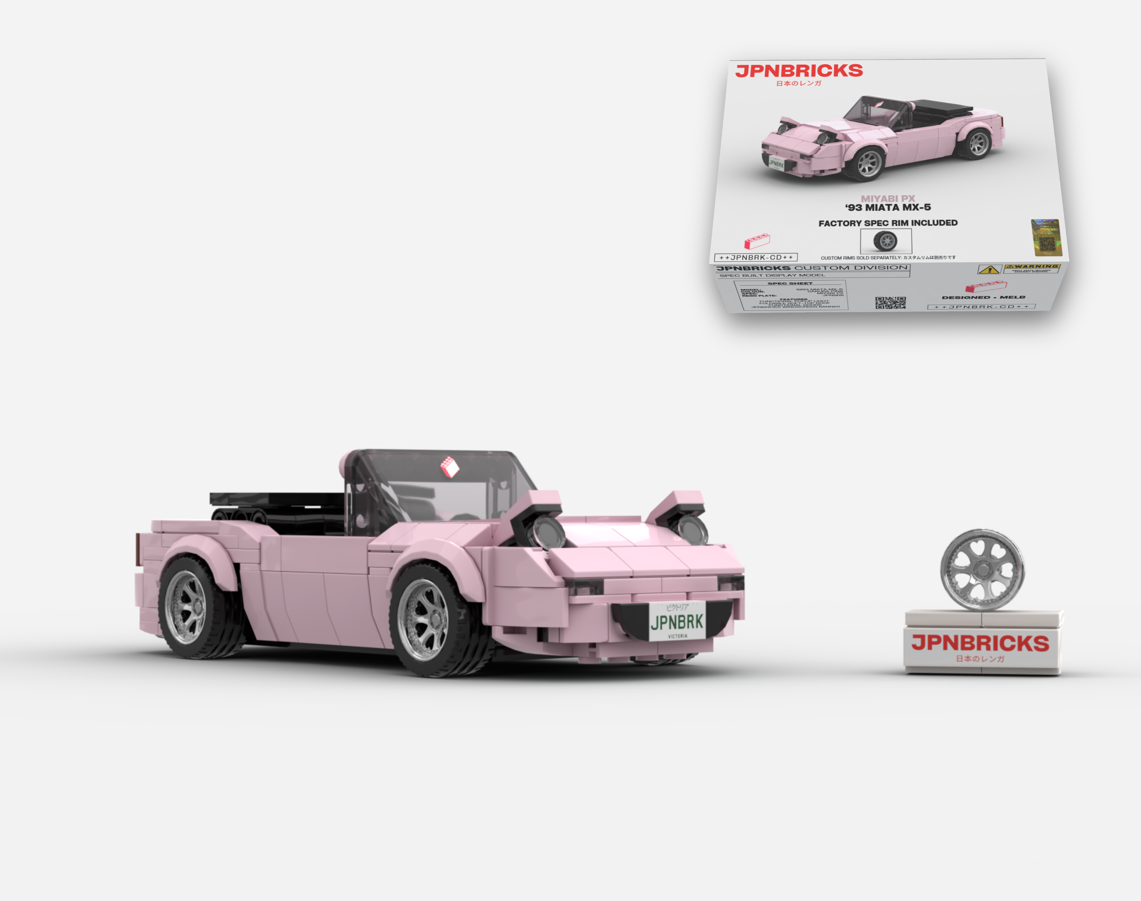 1993 MIATA MX-5 SAKURA PINK