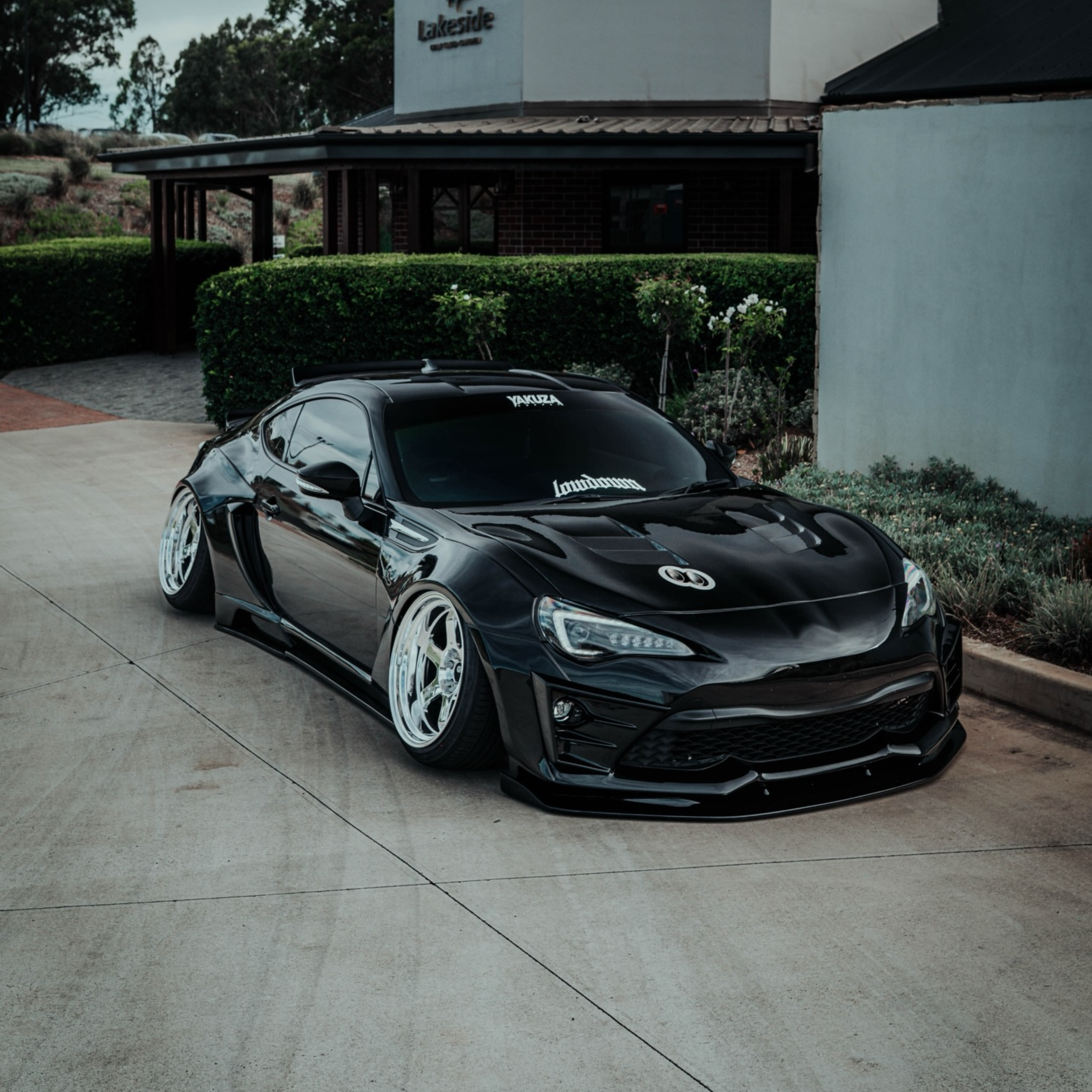 YAKUZA.BRZ #004 // 2014 STANCED BRZ BRICK CAR MODEL KIT