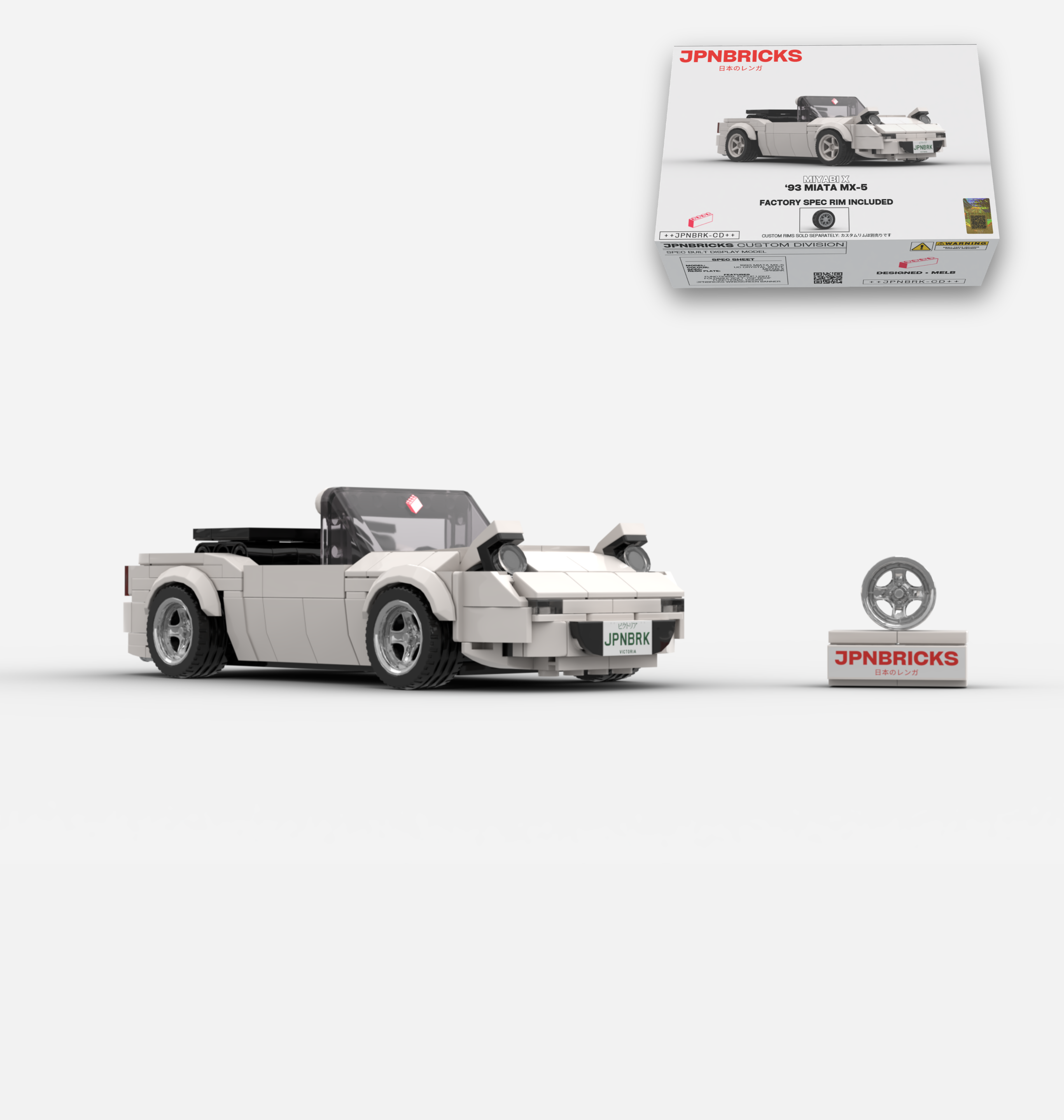 1993 MIATA MX-5 UC CRYSTAL WHITE