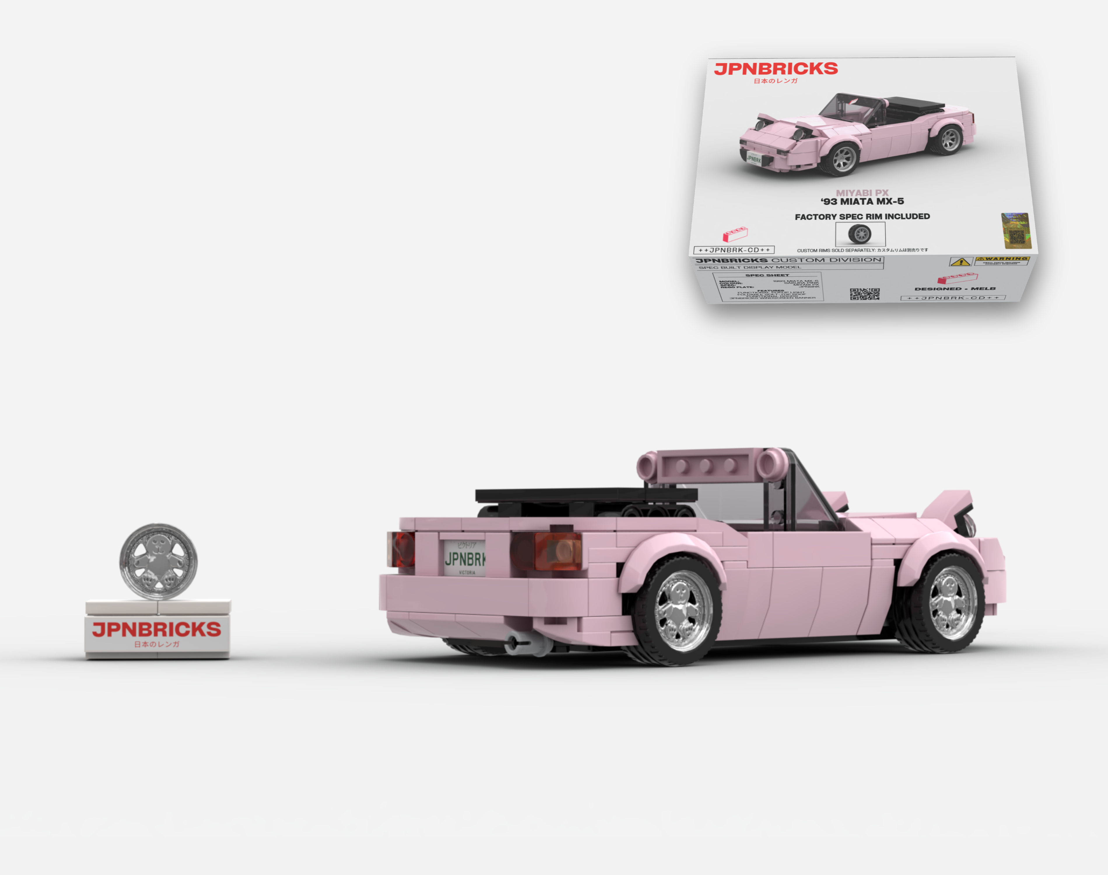1993 MIATA MX-5 SAKURA PINK