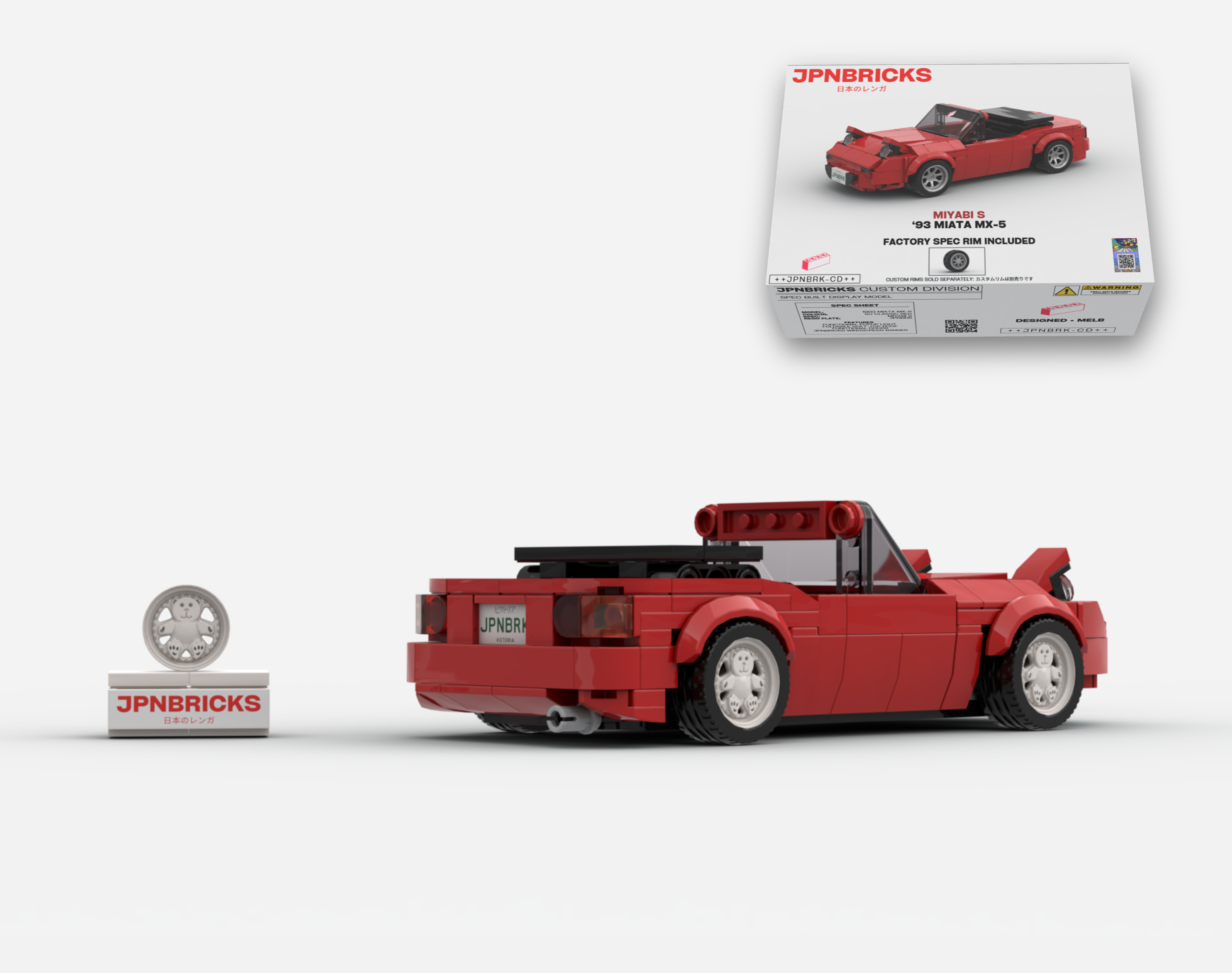 1993 MIATA MX-5 SU RED
