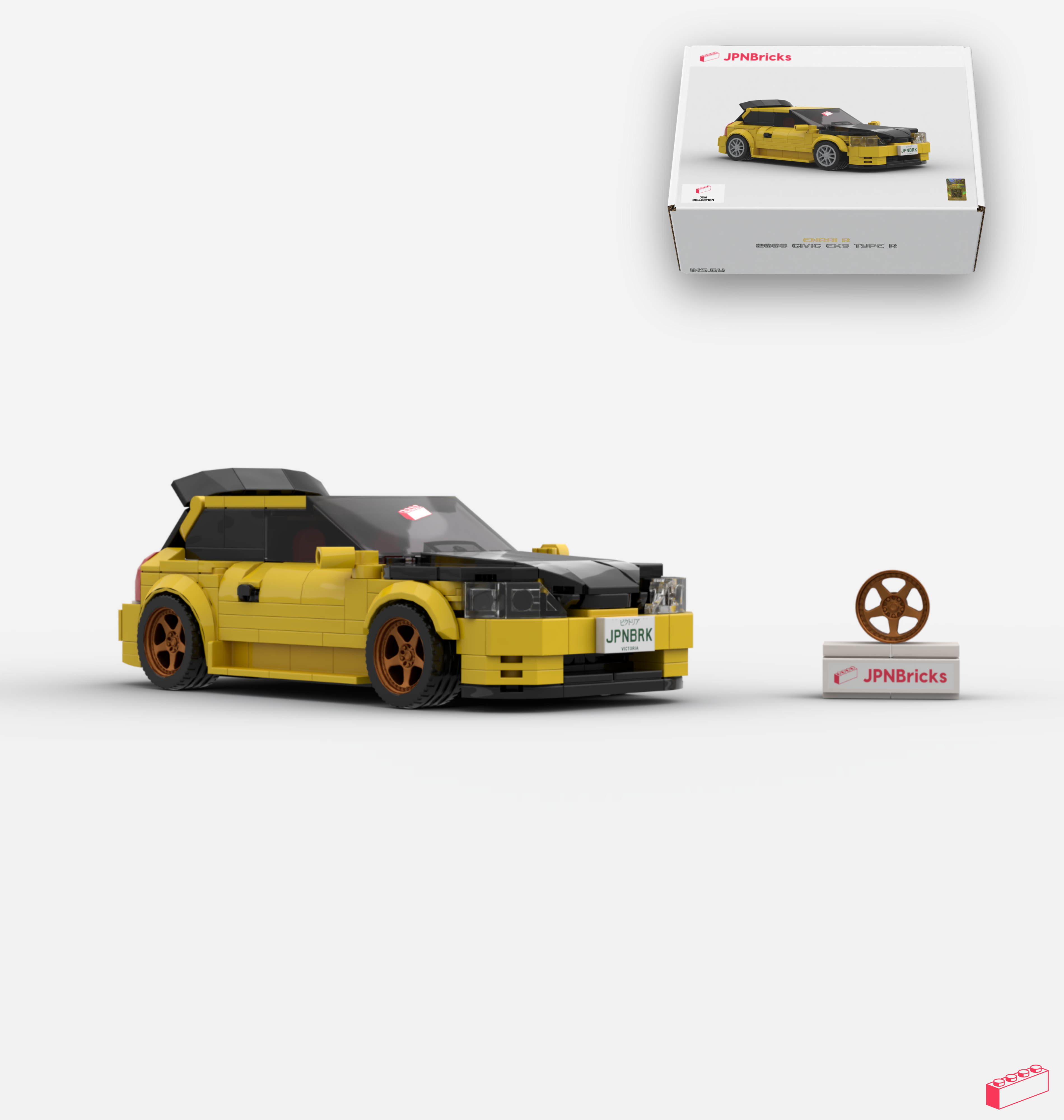 2000 CIVIC EK9 TYPE R YZ YELLOW CUSTOM SPEC