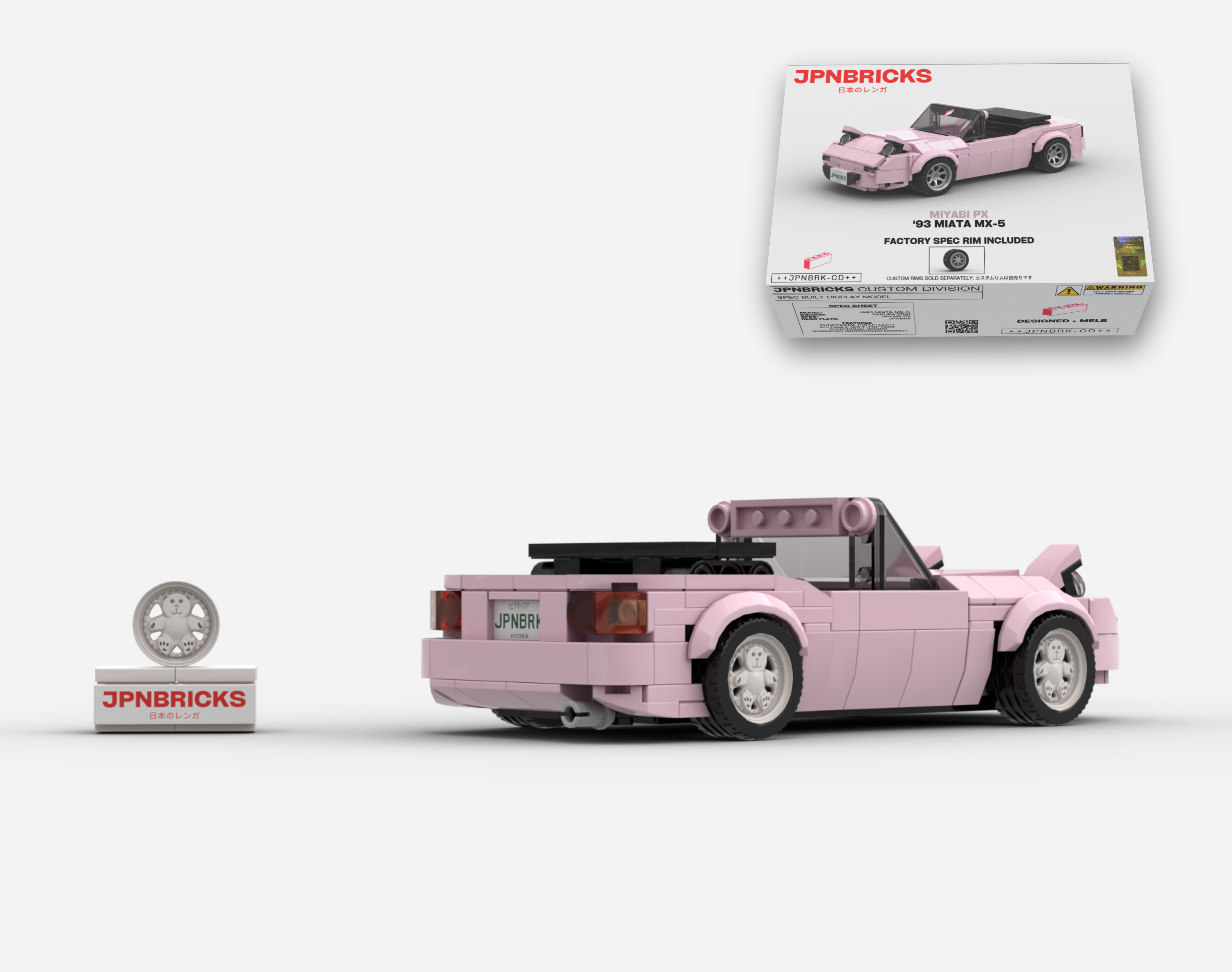 1993 MIATA MX-5 SAKURA PINK