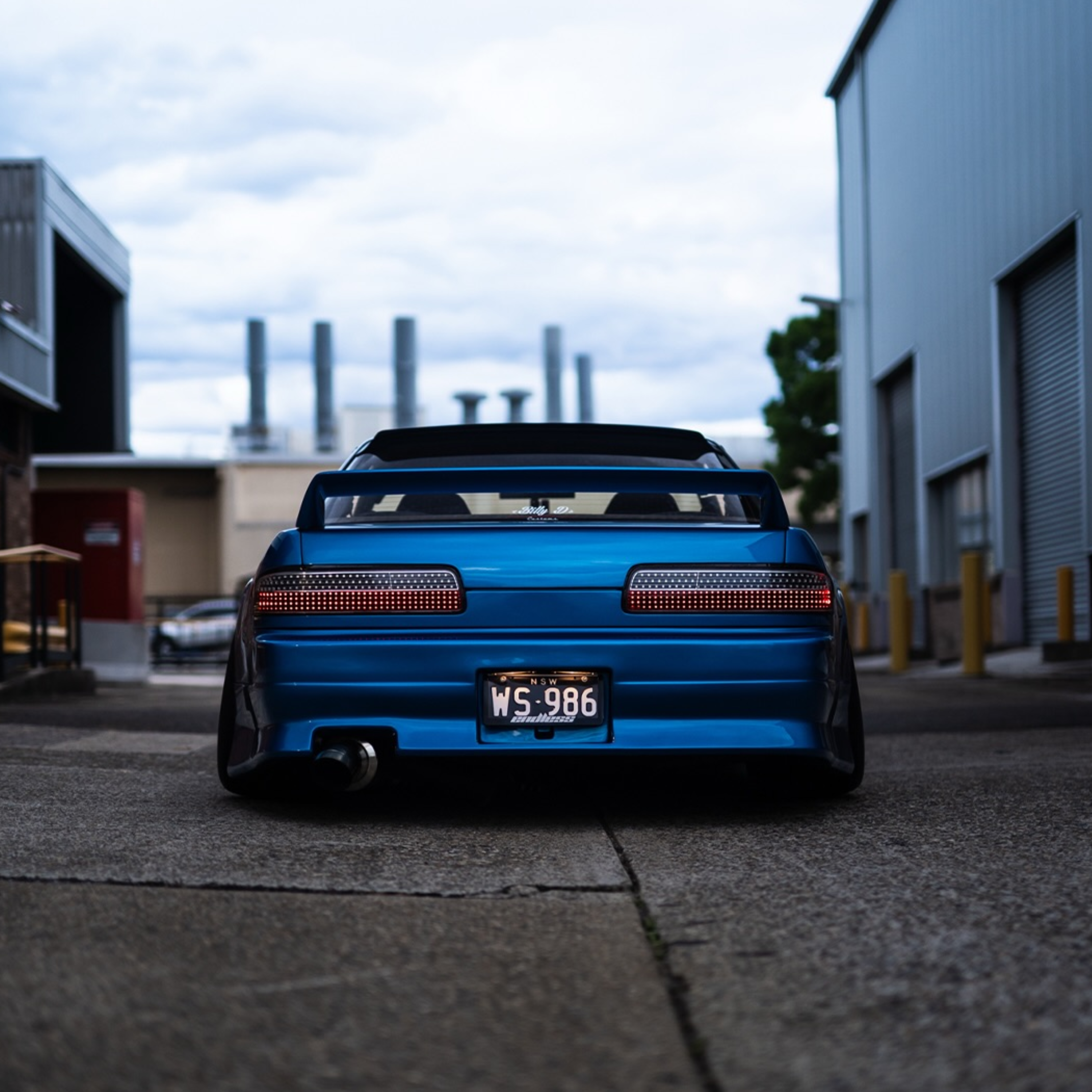 WS986 #002 // 1989 SILVIA S13 BRICK CAR MODEL KIT