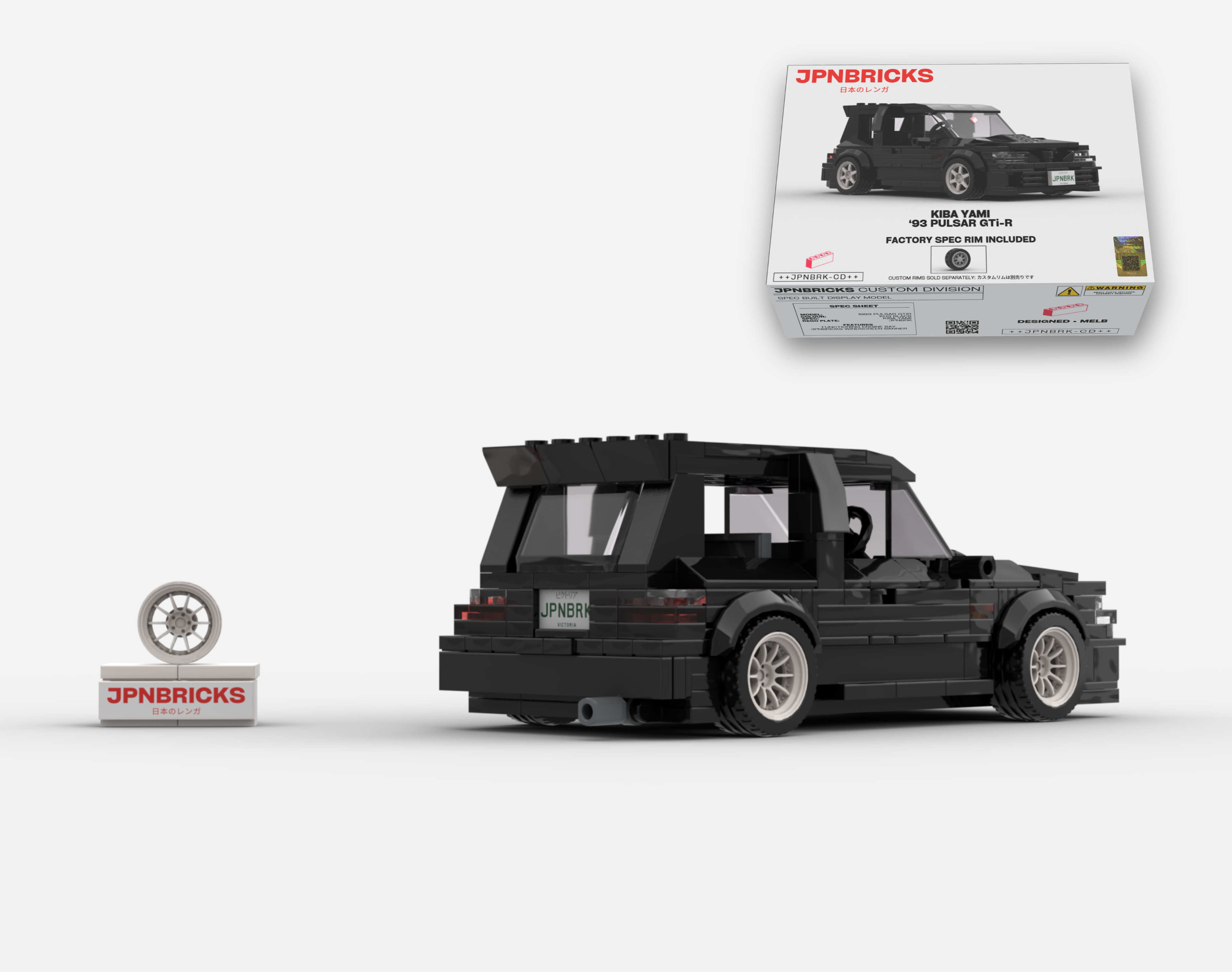 1993 PULSAR GTi-R KH3 BLACK