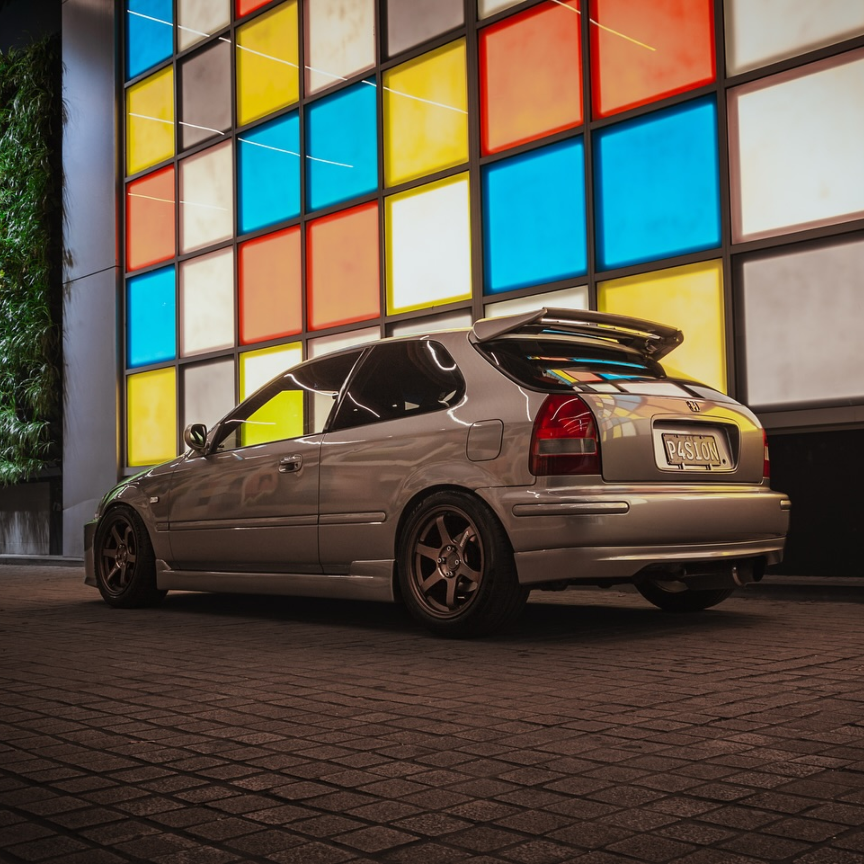 P4SION #003 // 1998 EK CIVIC BRICK CAR MODEL KIT
