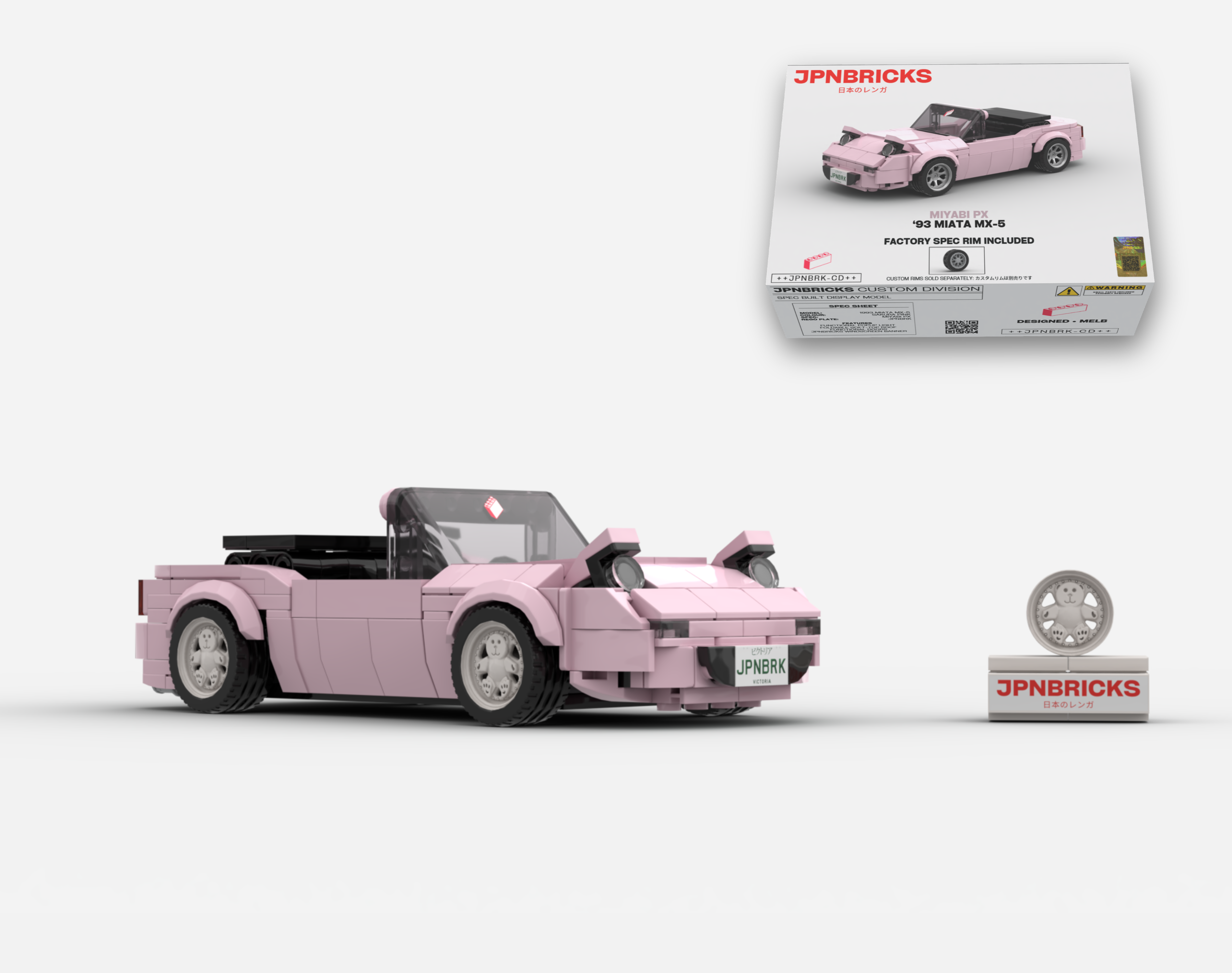 1993 MIATA MX-5 SAKURA PINK