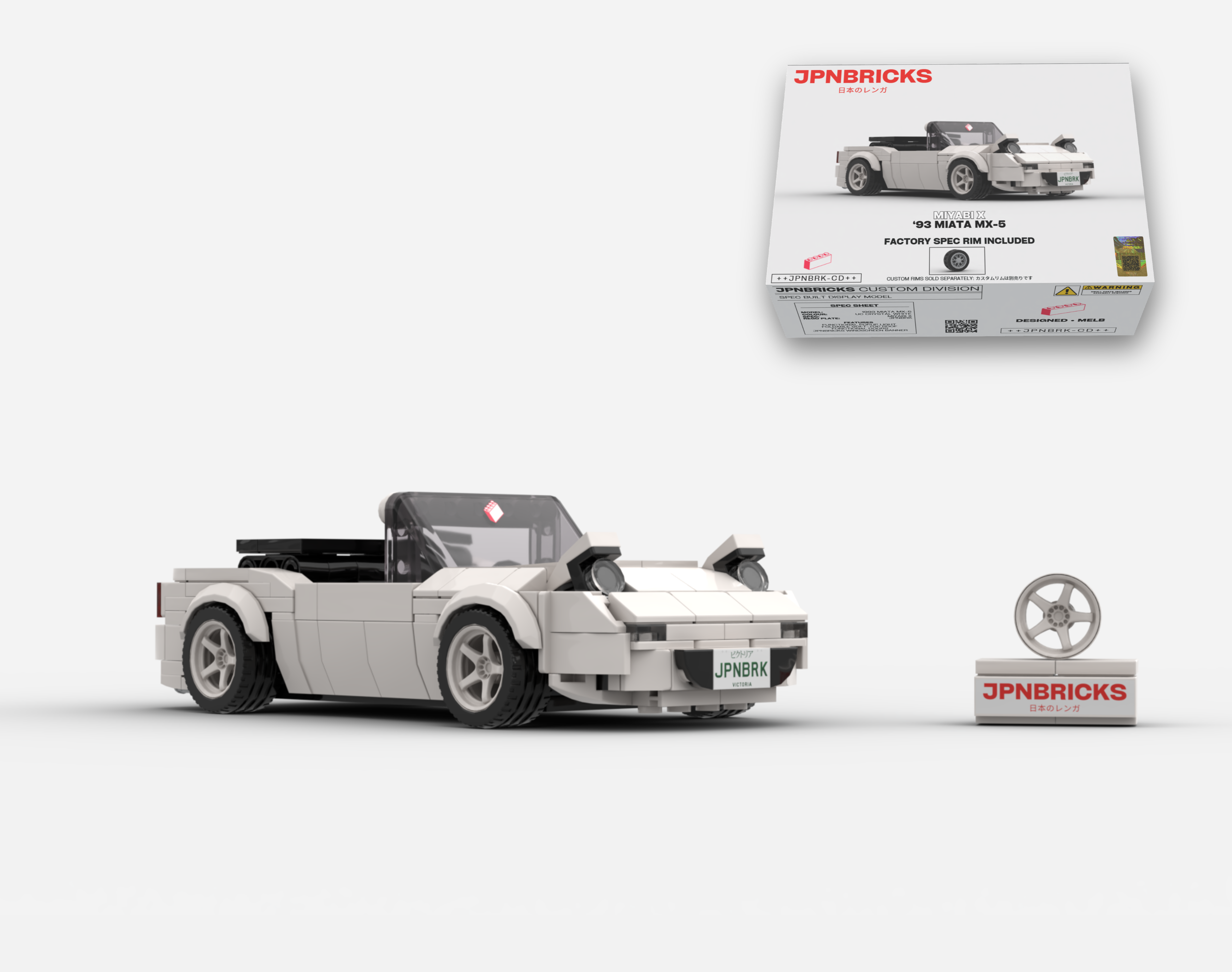 1993 MIATA MX-5 UC CRYSTAL WHITE