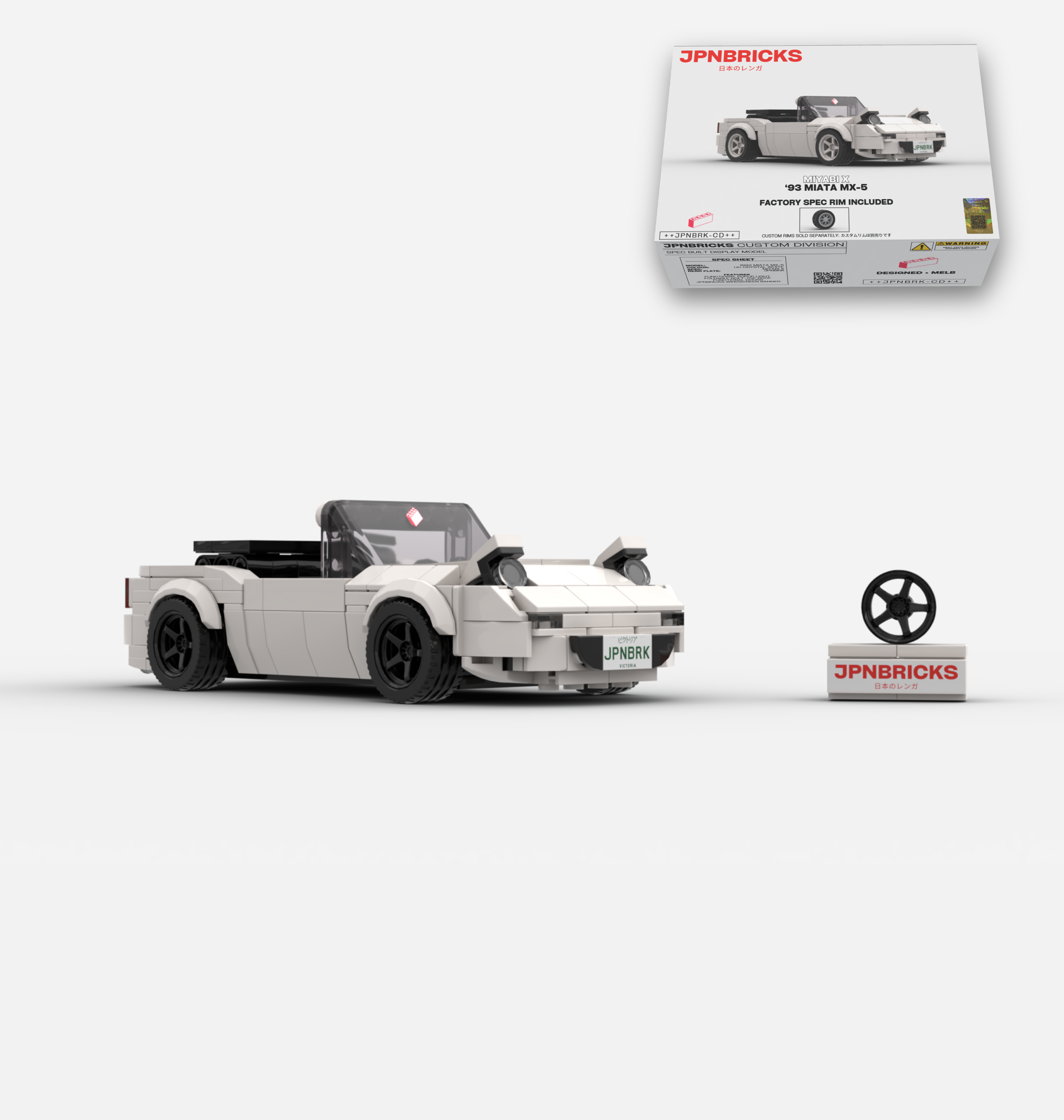 1993 MIATA MX-5 UC CRYSTAL WHITE