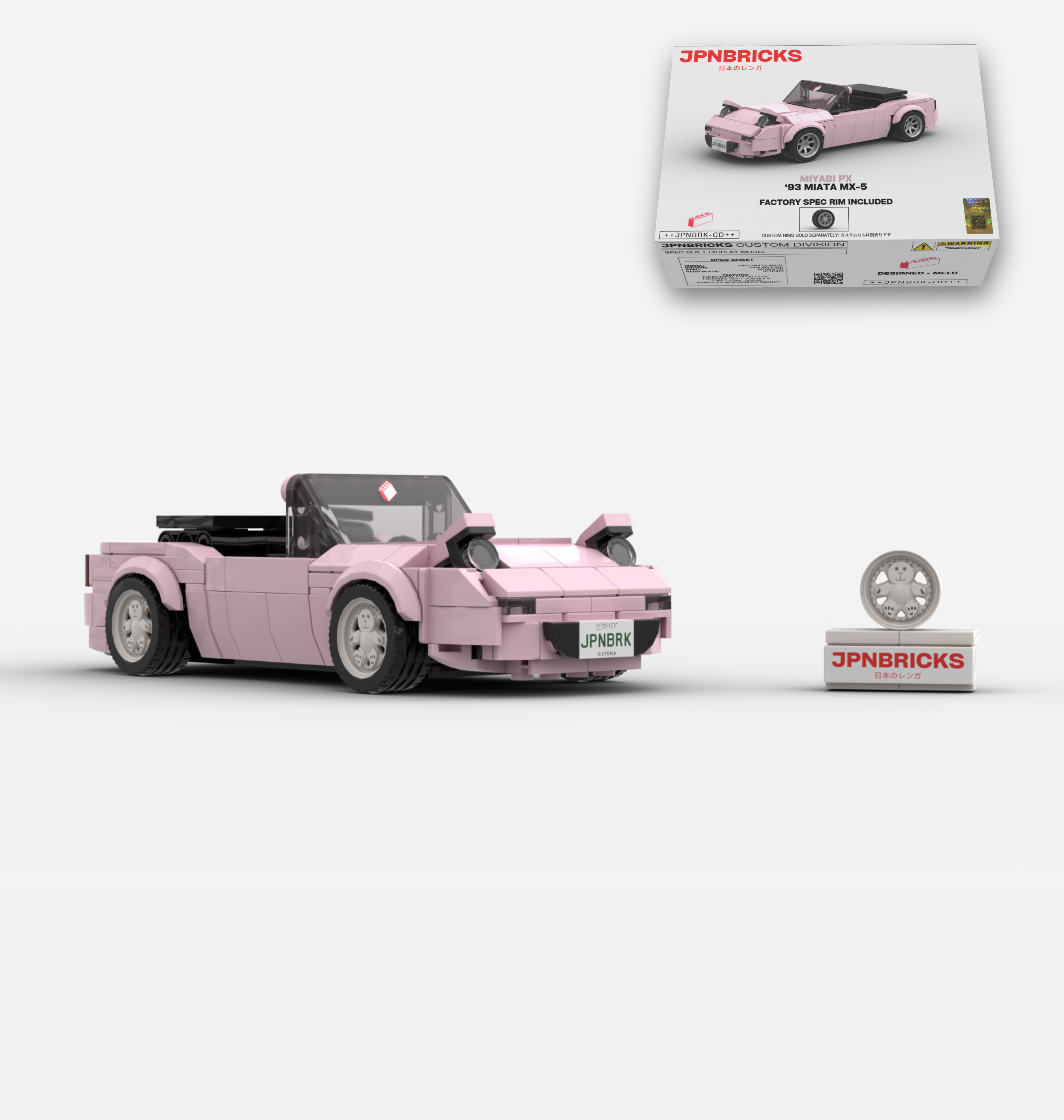1993 MIATA MX-5 SAKURA PINK
