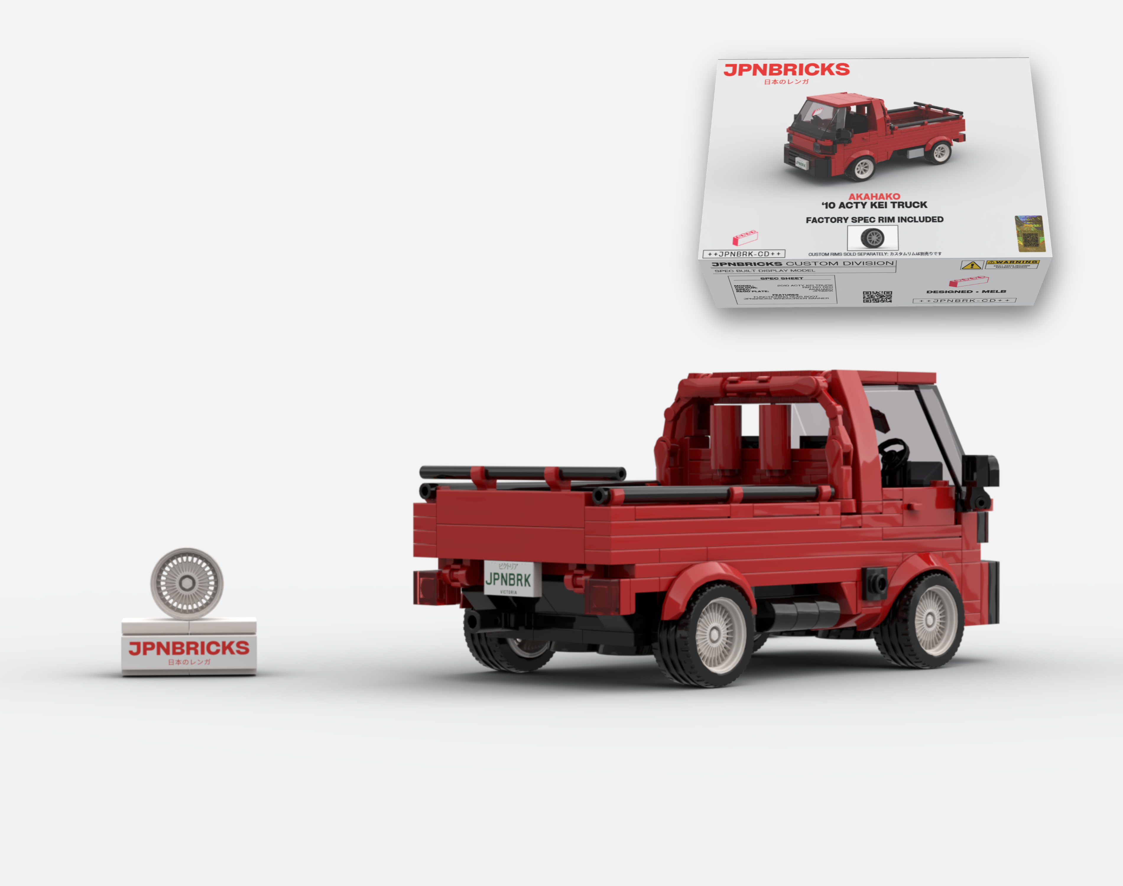 2010 ACTY KEI TRUCK R81 RED