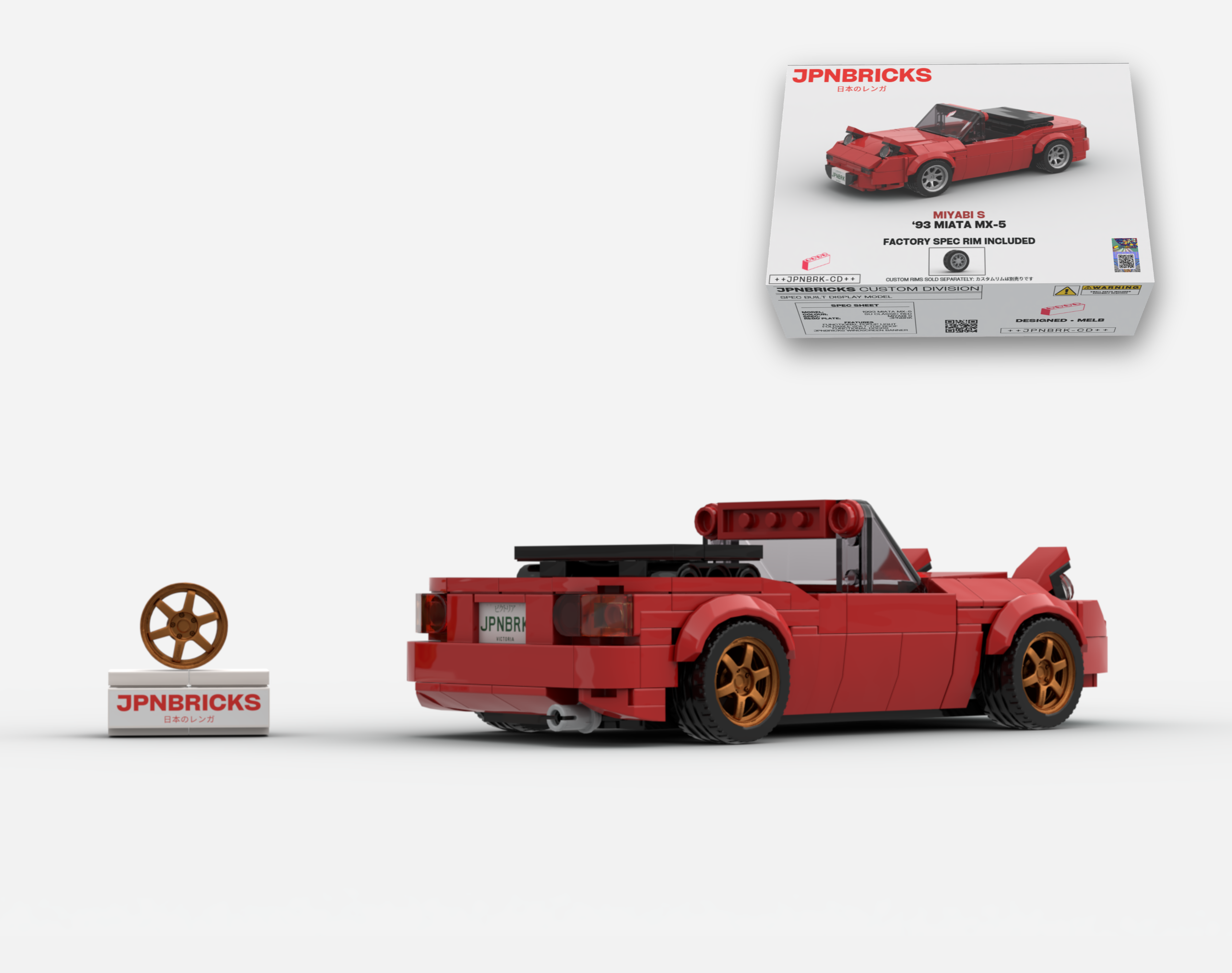 1993 MIATA MX-5 SU RED