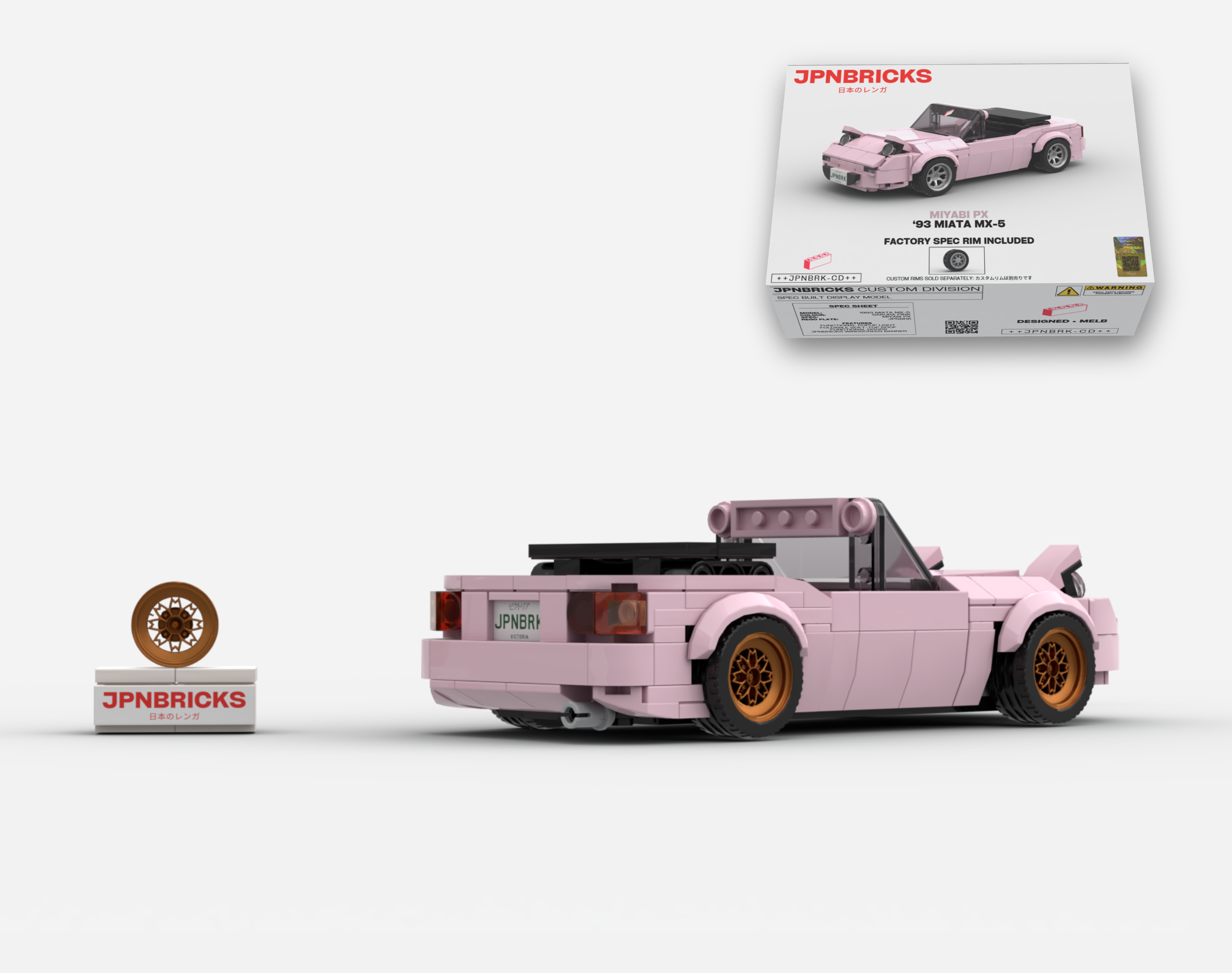 1993 MIATA MX-5 SAKURA PINK