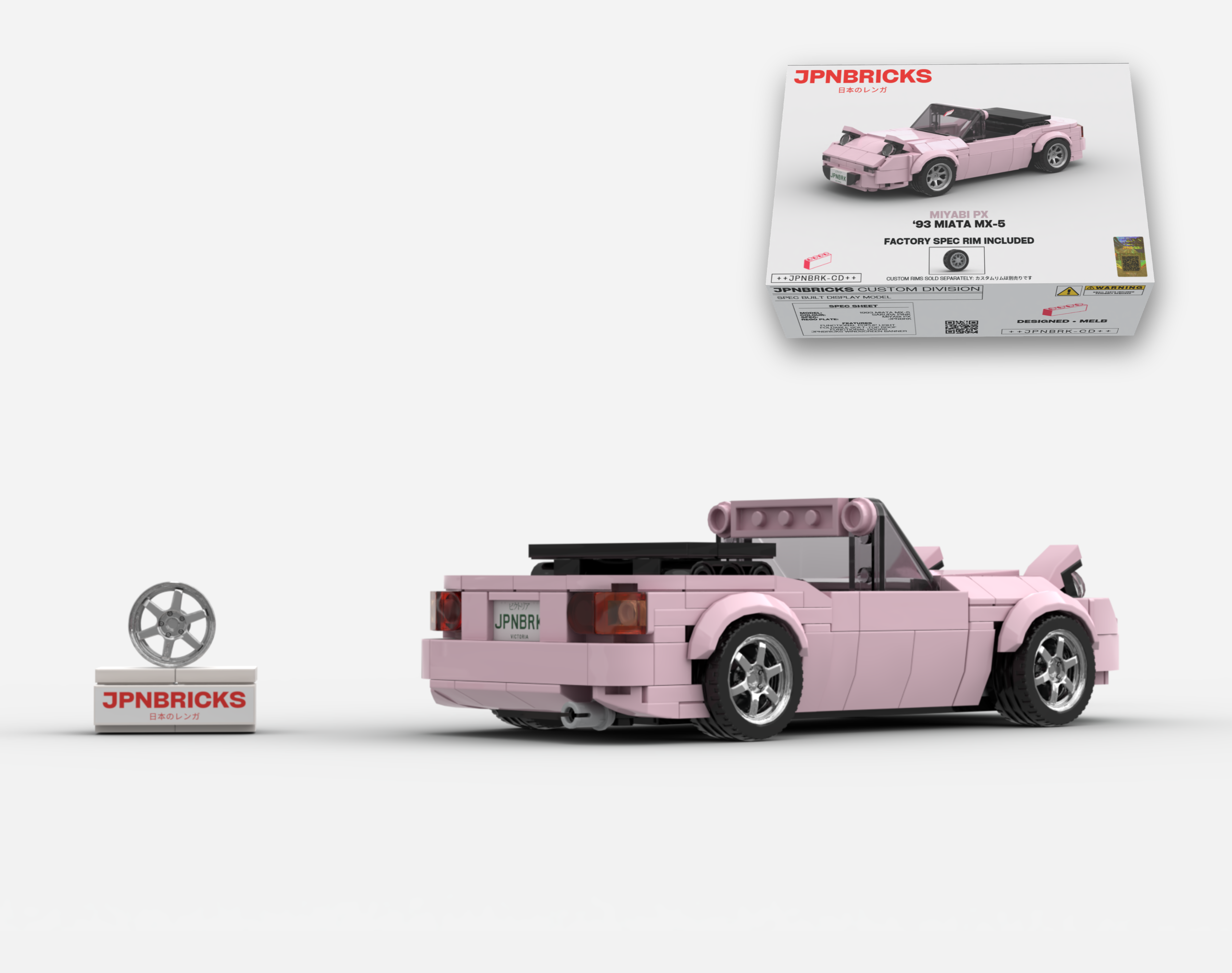 1993 MIATA MX-5 SAKURA PINK