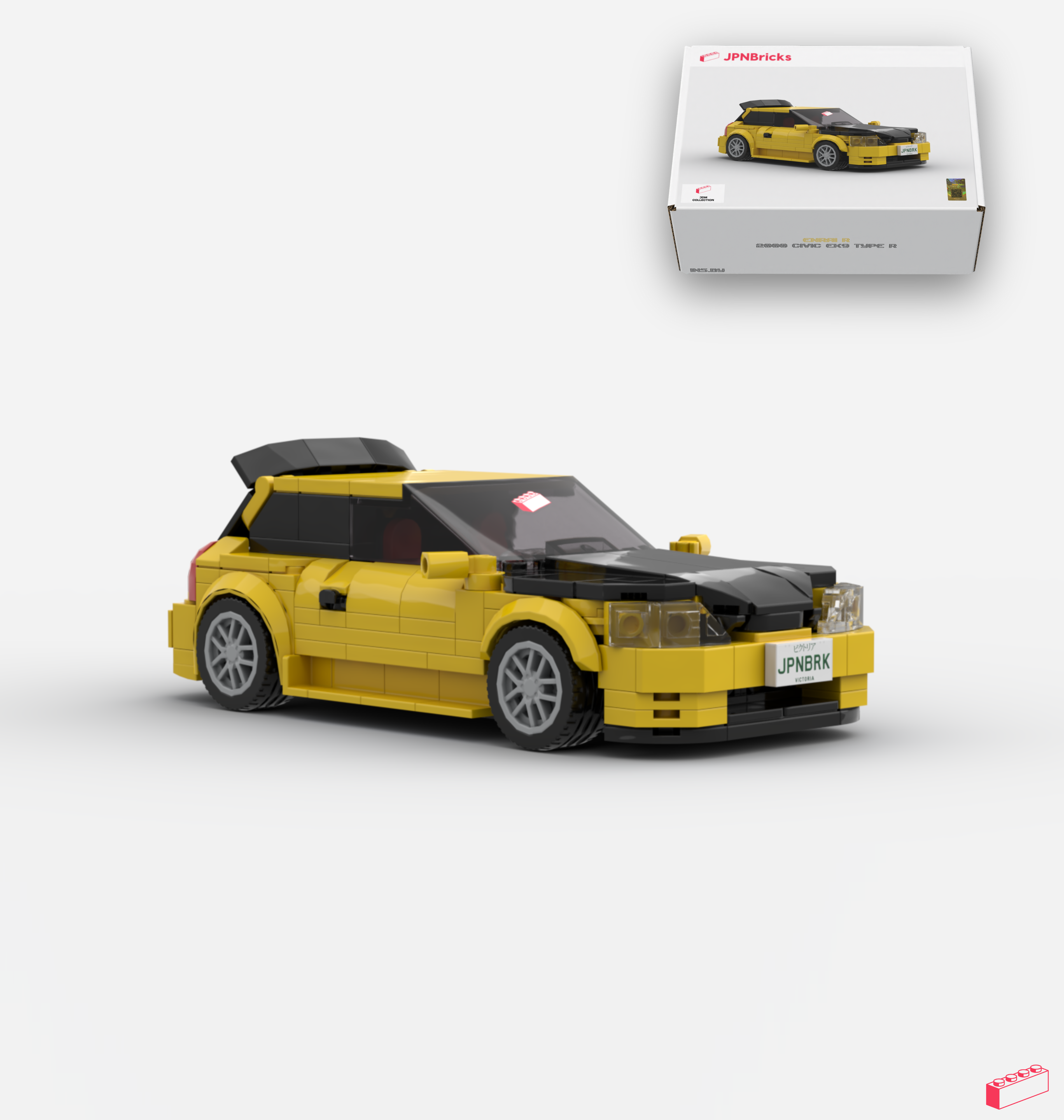 2000 CIVIC EK9 TYPE R YZ YELLOW CUSTOM SPEC