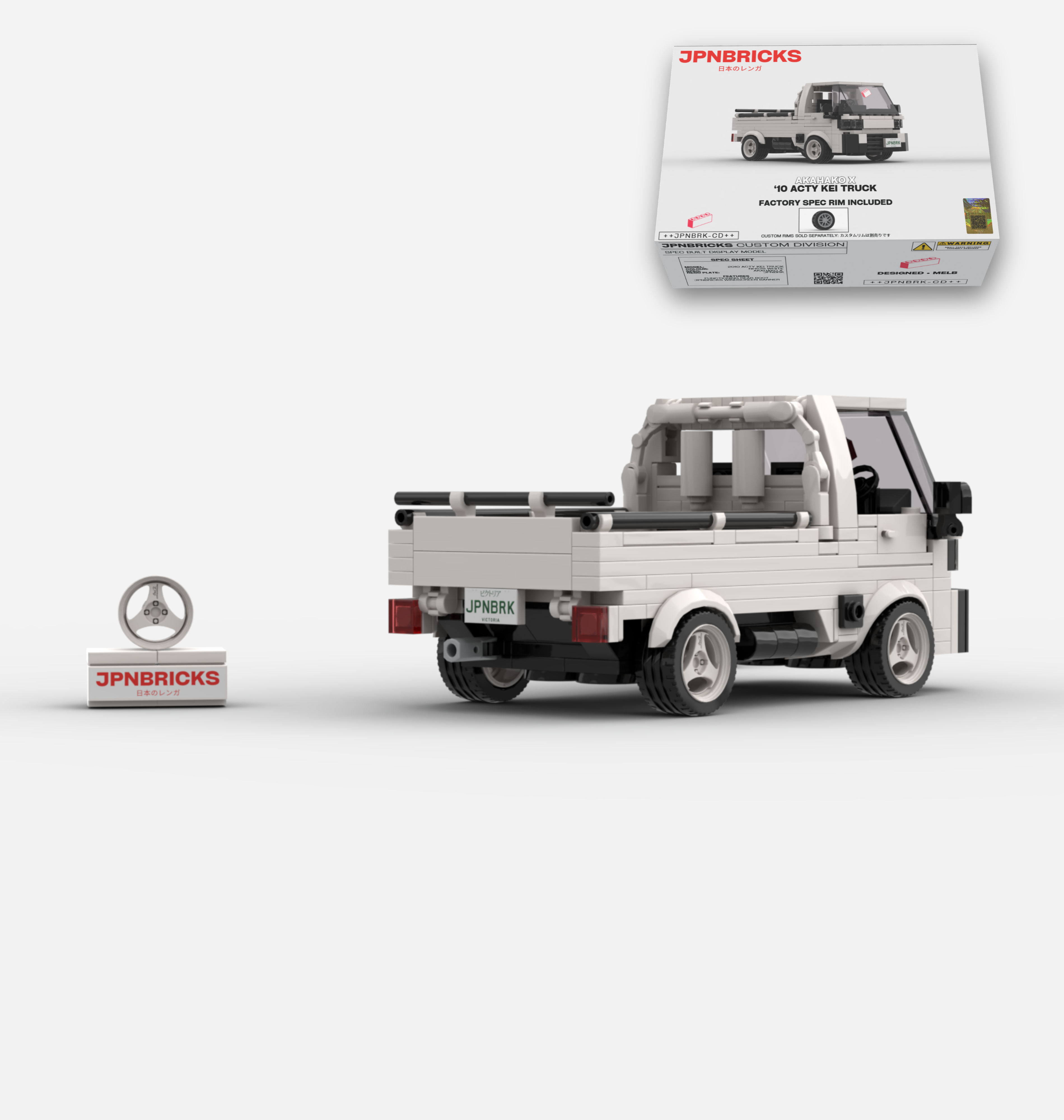 2010 ACTY KEI TRUCK NH578 WHITE