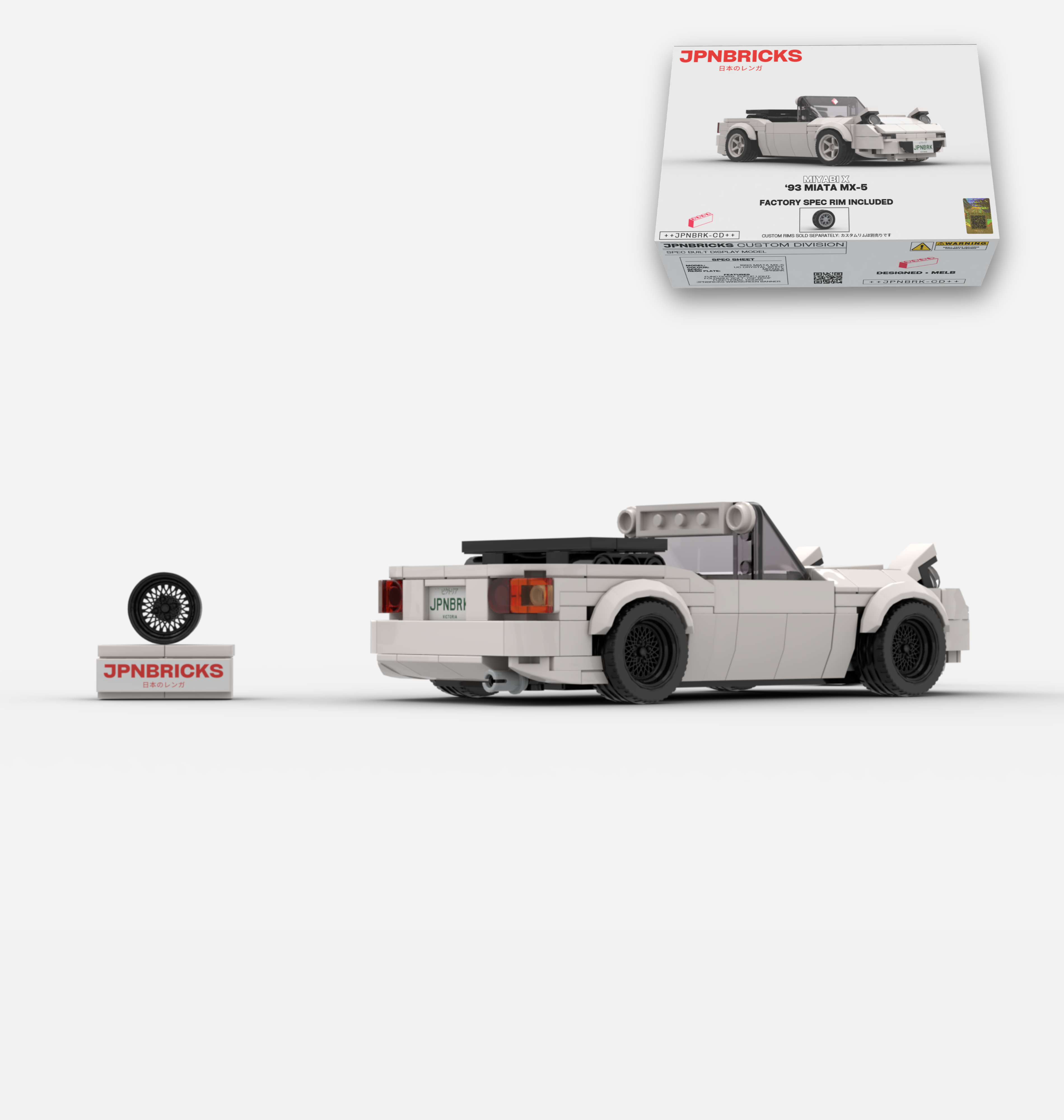 1993 MIATA MX-5 UC CRYSTAL WHITE