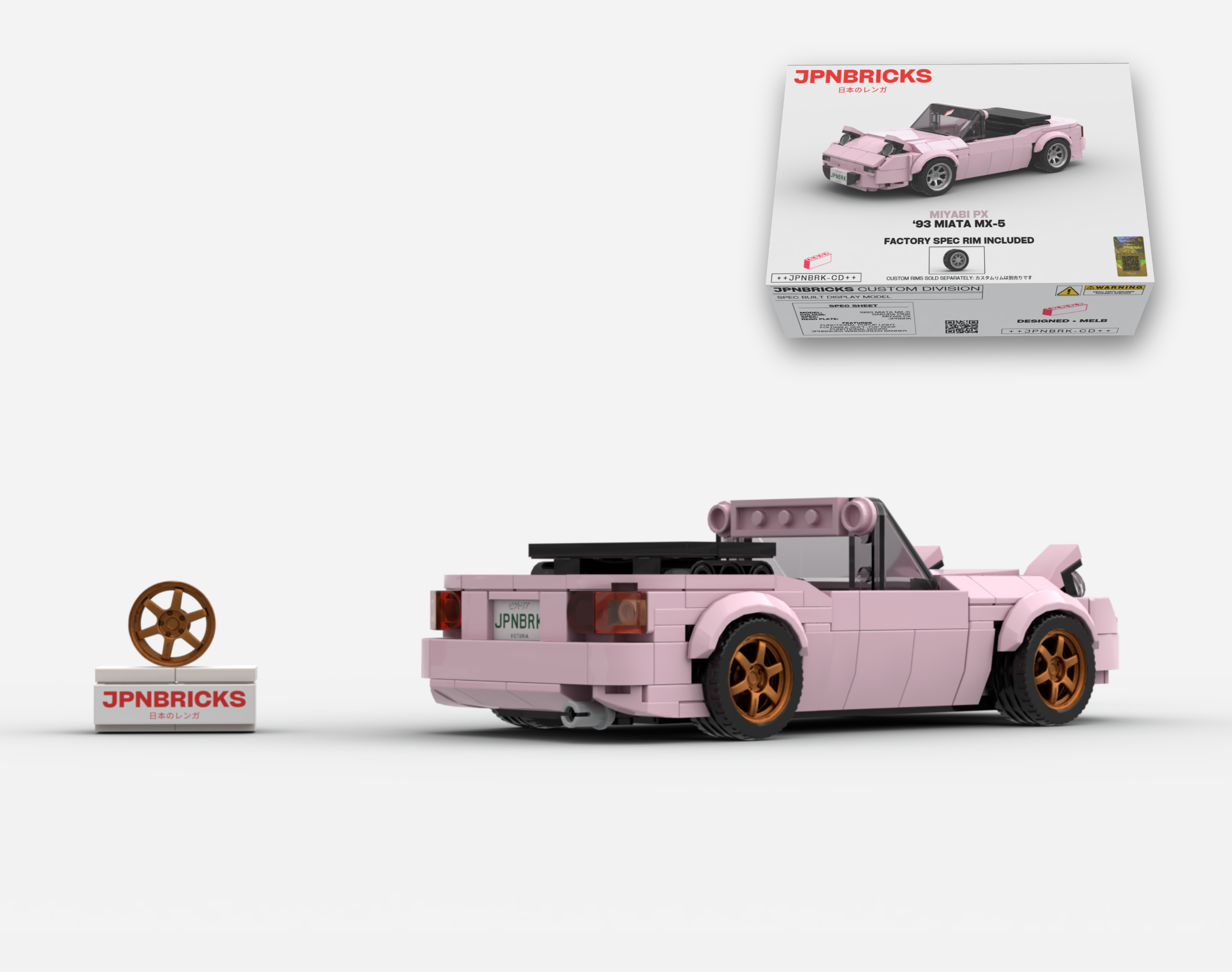 1993 MIATA MX-5 SAKURA PINK