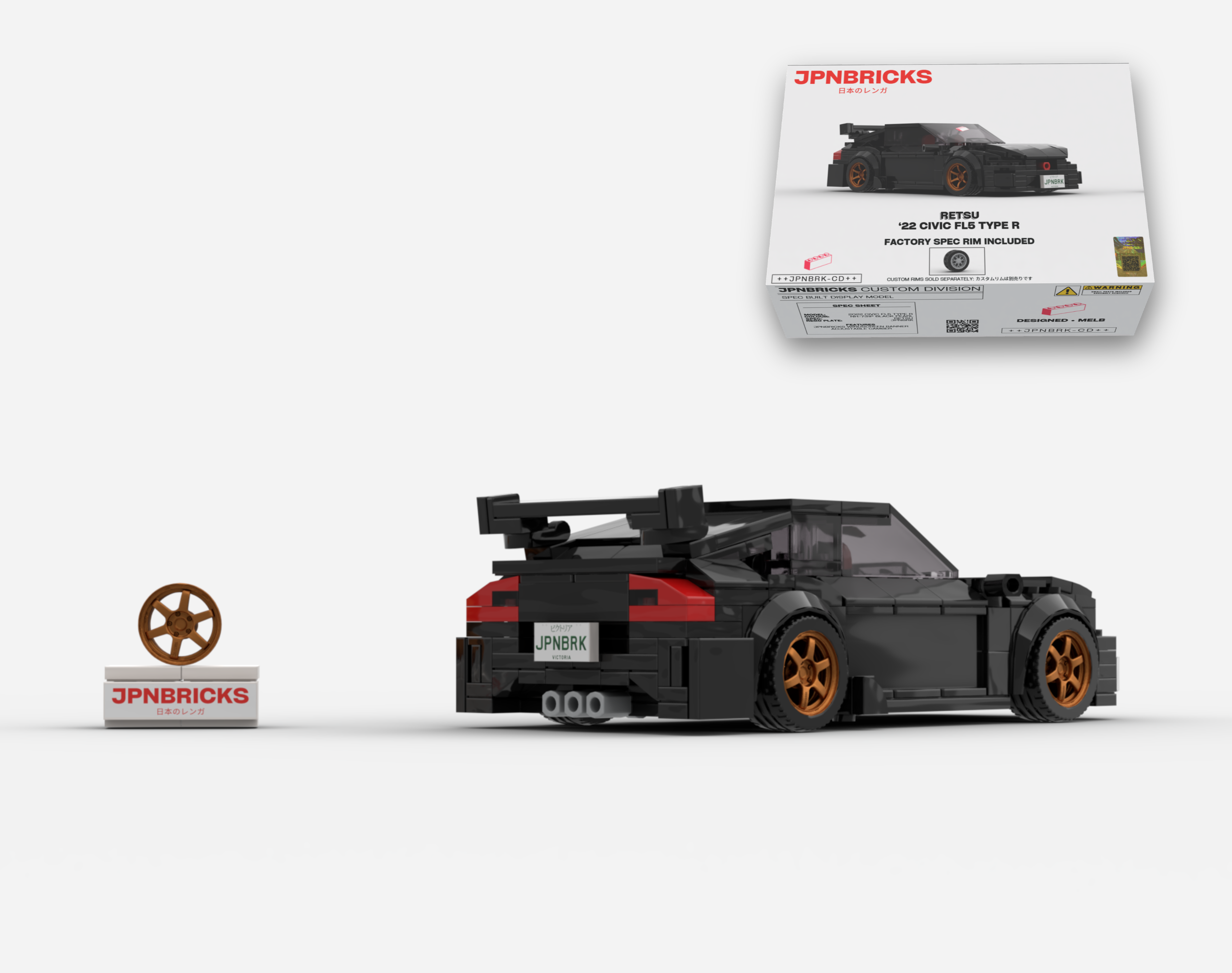 2022 CIVIC TYPE R FL5 NH-731P BLACK