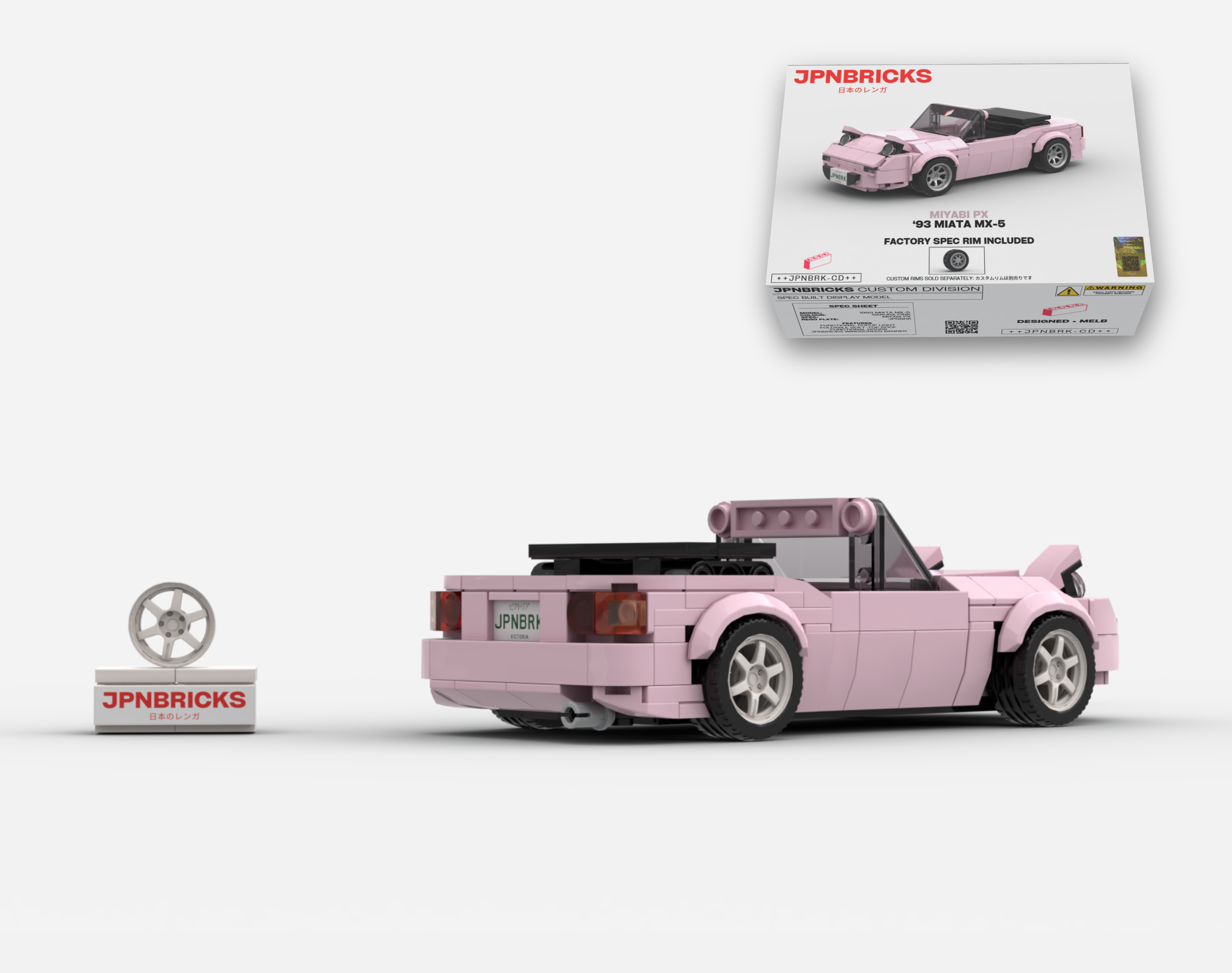 1993 MIATA MX-5 SAKURA PINK