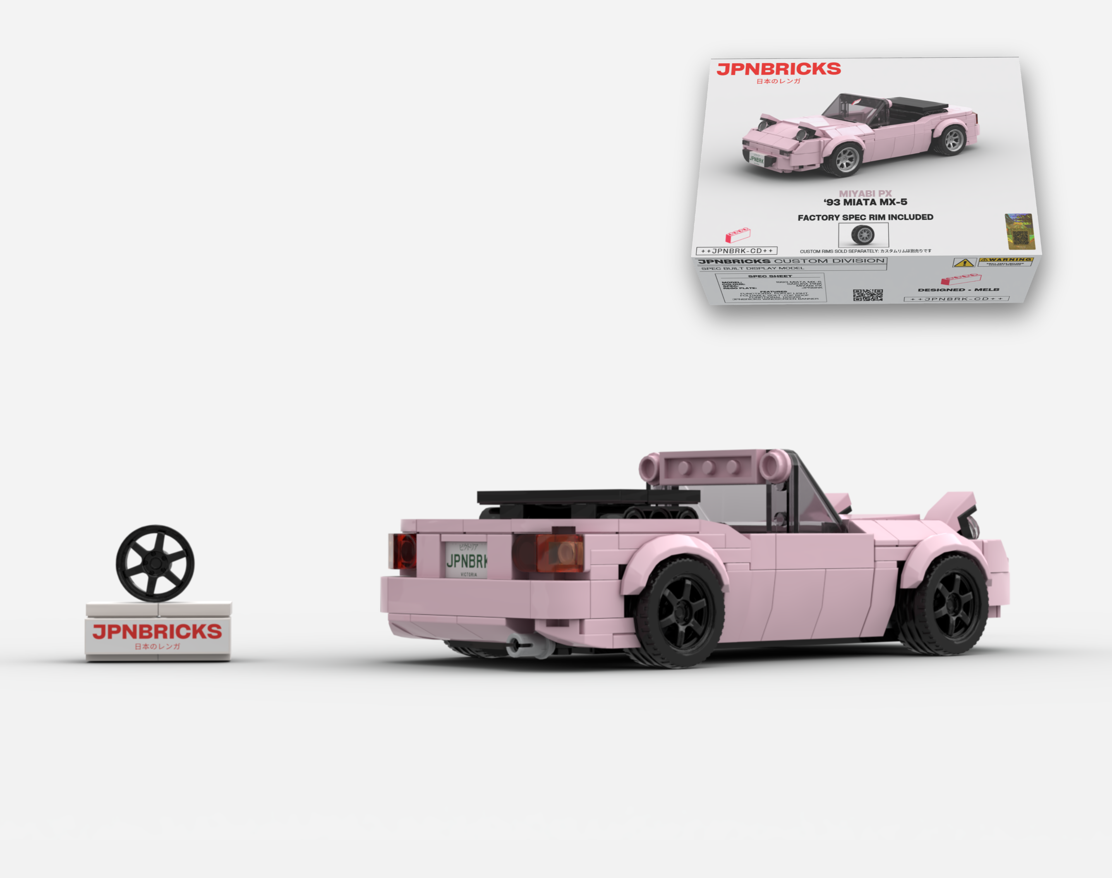 1993 MIATA MX-5 SAKURA PINK